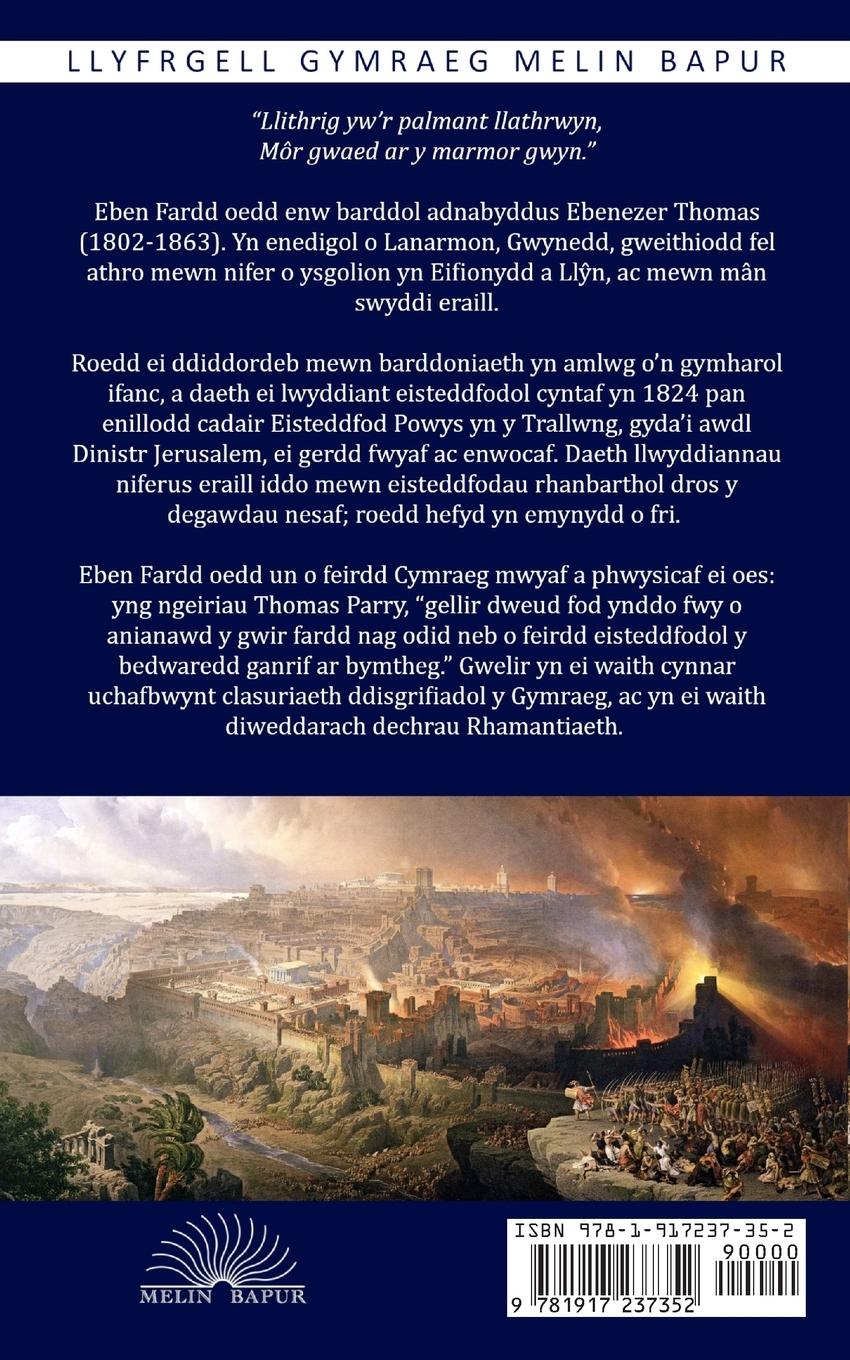 Rückseitencover Dinistr Jerusalem a Cherddi Eraill