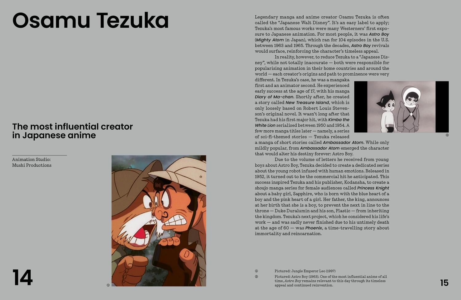 Beispielinhalt (Bild) The Anime Archives