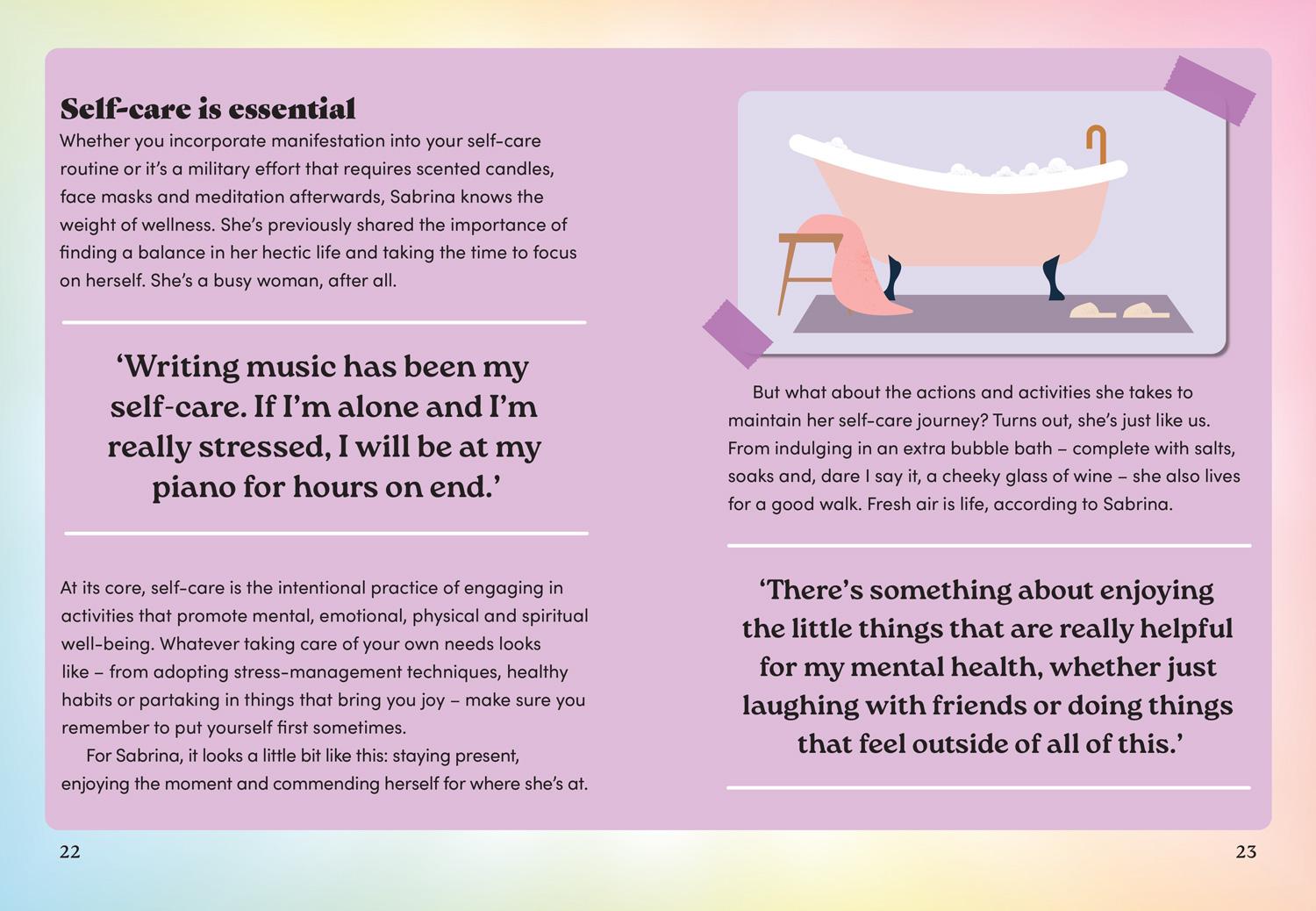 Beispielinhalt (Bild) Sabrina Carpenter