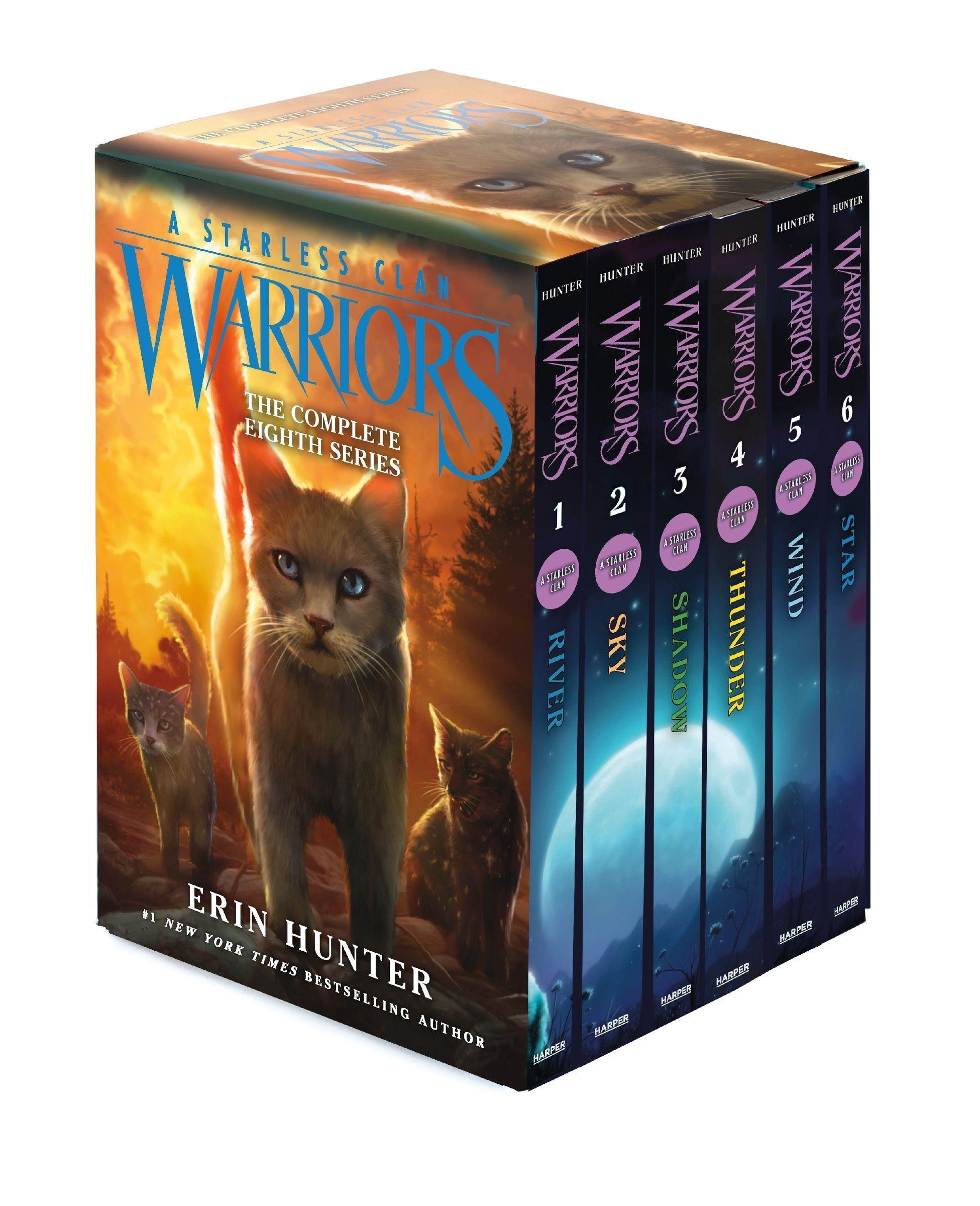 Vorderes Coverbild Warriors: A Starless Clan Box Set: Volumes 1 to 6