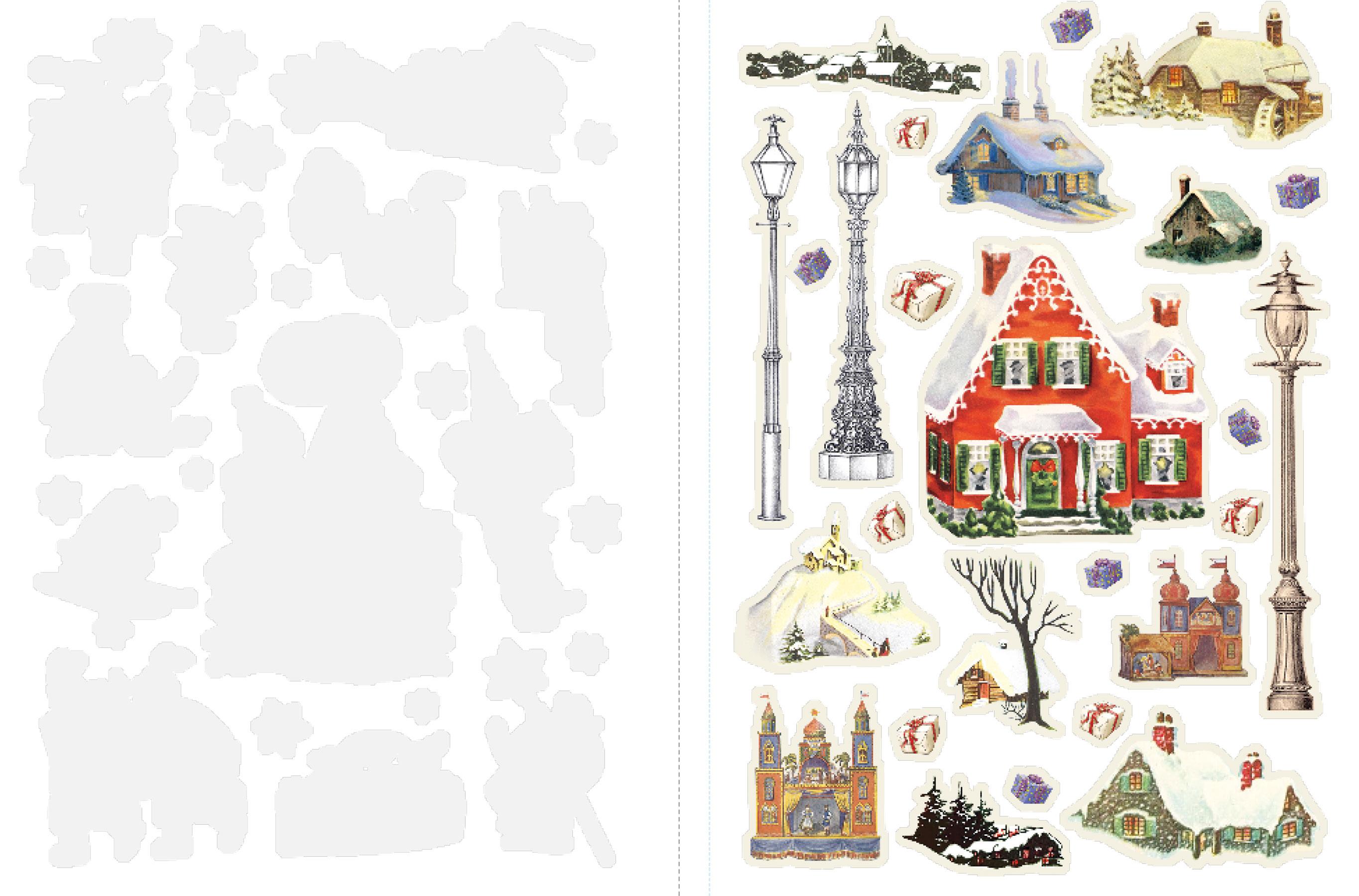 Beispielinhalt (Bild) Collagen für die Weihnachtszeit