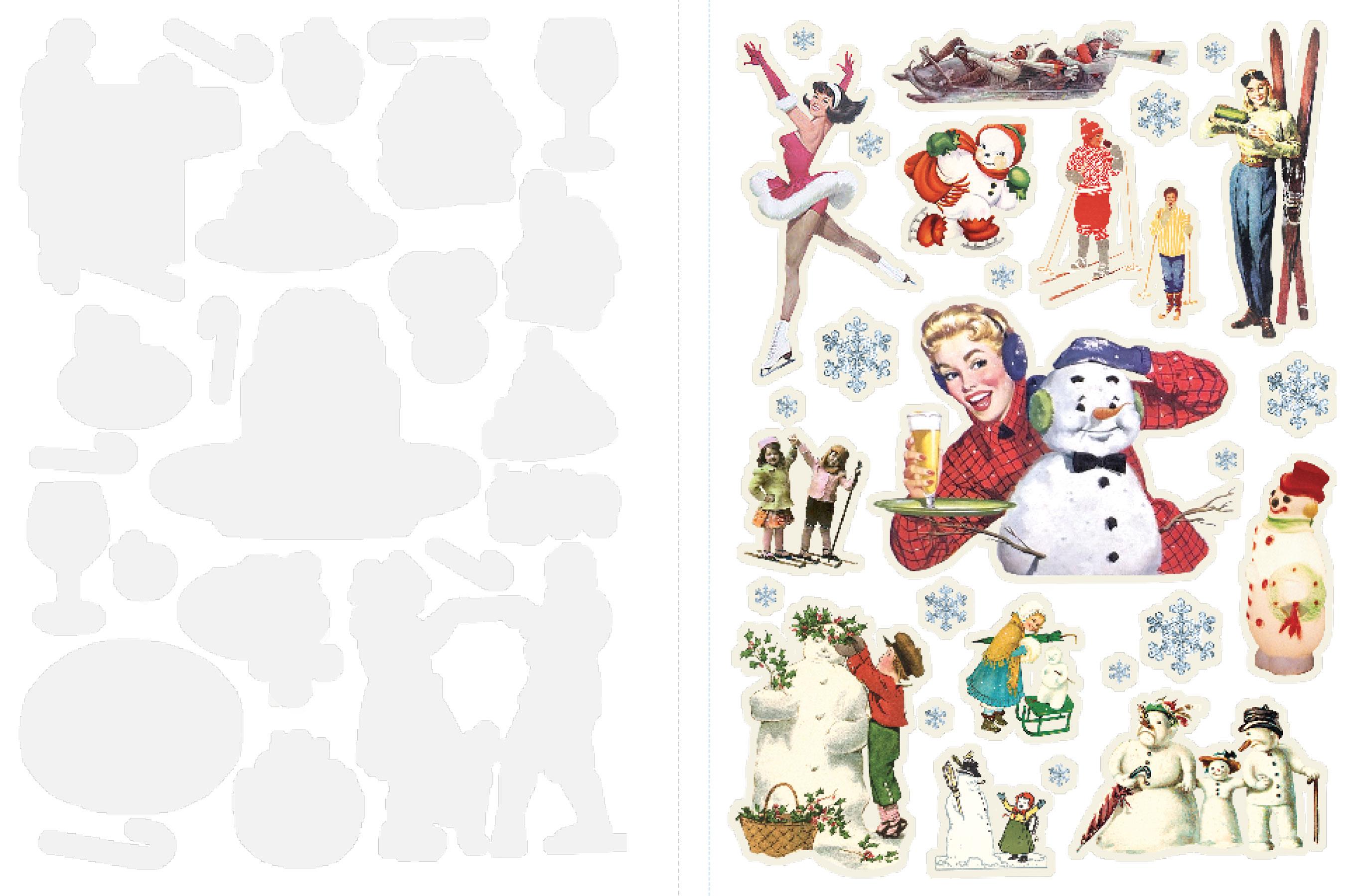 Beispielinhalt (Bild) Collagen für die Weihnachtszeit