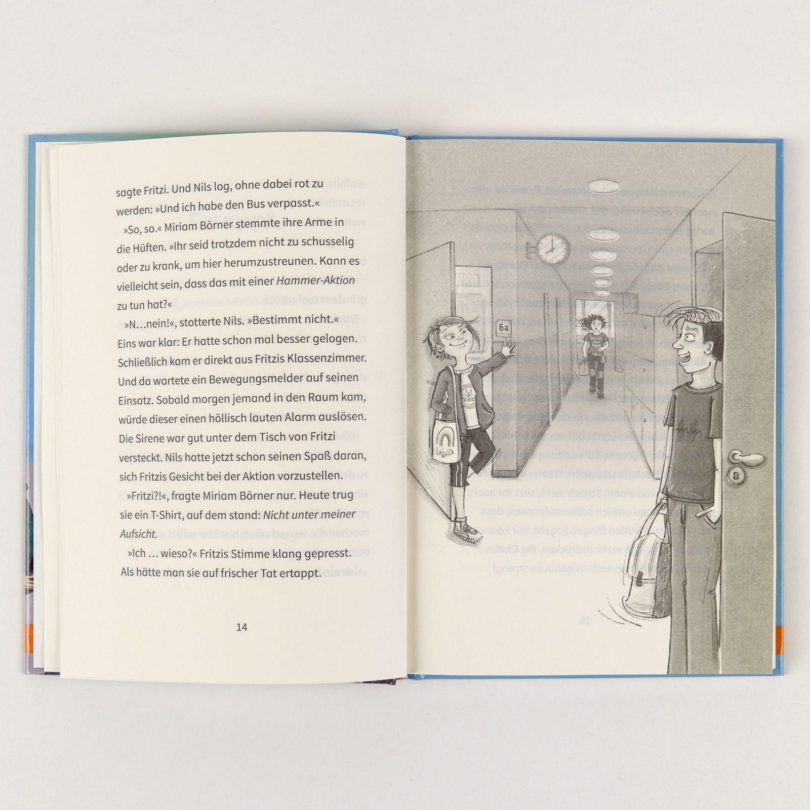 Beispielinhalt (Bild) Krawall im Klassenzimmer 02 - Schüleraustausch mit Hindernissen