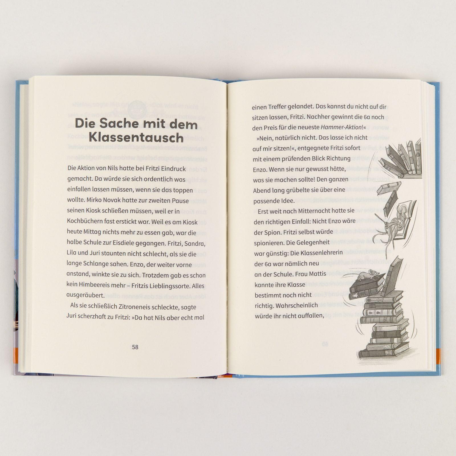 Beispielinhalt (Bild) Krawall im Klassenzimmer 02 - Schüleraustausch mit Hindernissen