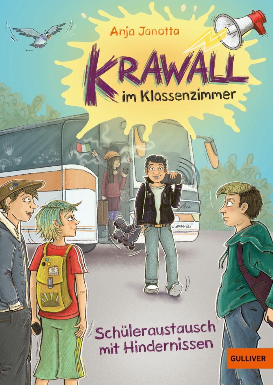 Vorderes Coverbild Krawall im Klassenzimmer 02 - Schüleraustausch mit Hindernissen