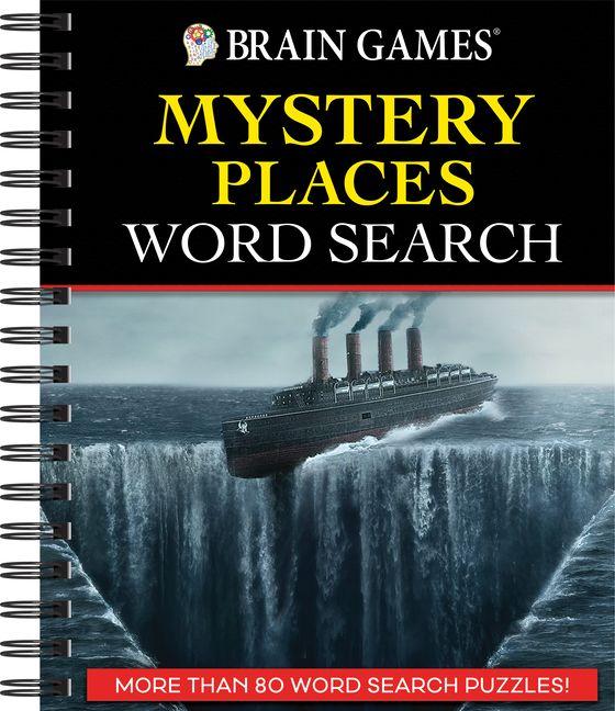Vorderes Coverbild Brain Games - Mystery Places Word Search
