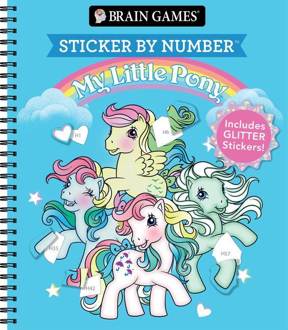 Vorderes Coverbild Brain Games - Sticker by Number: My Little Pony