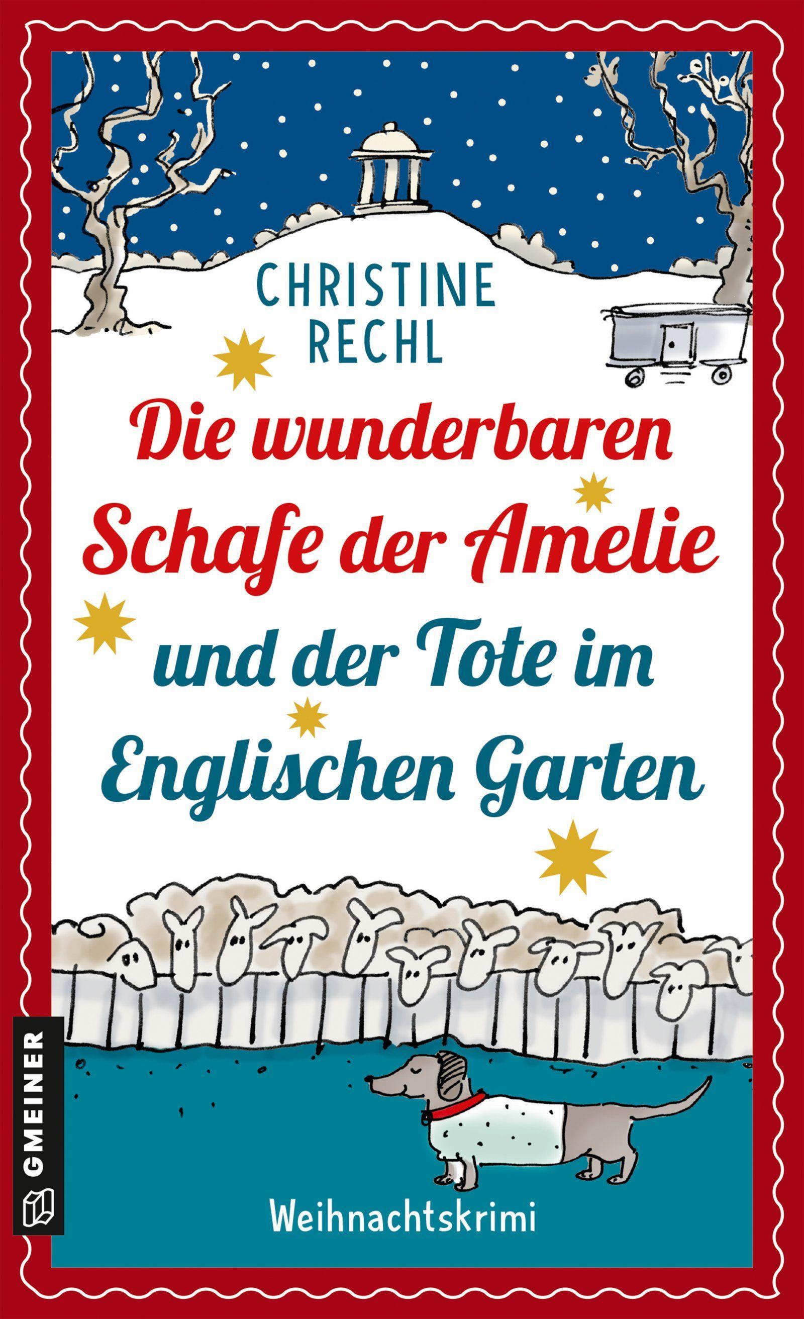 Vorderes Coverbild Die wunderbaren Schafe der Amelie und der Tote im Englischen Garten