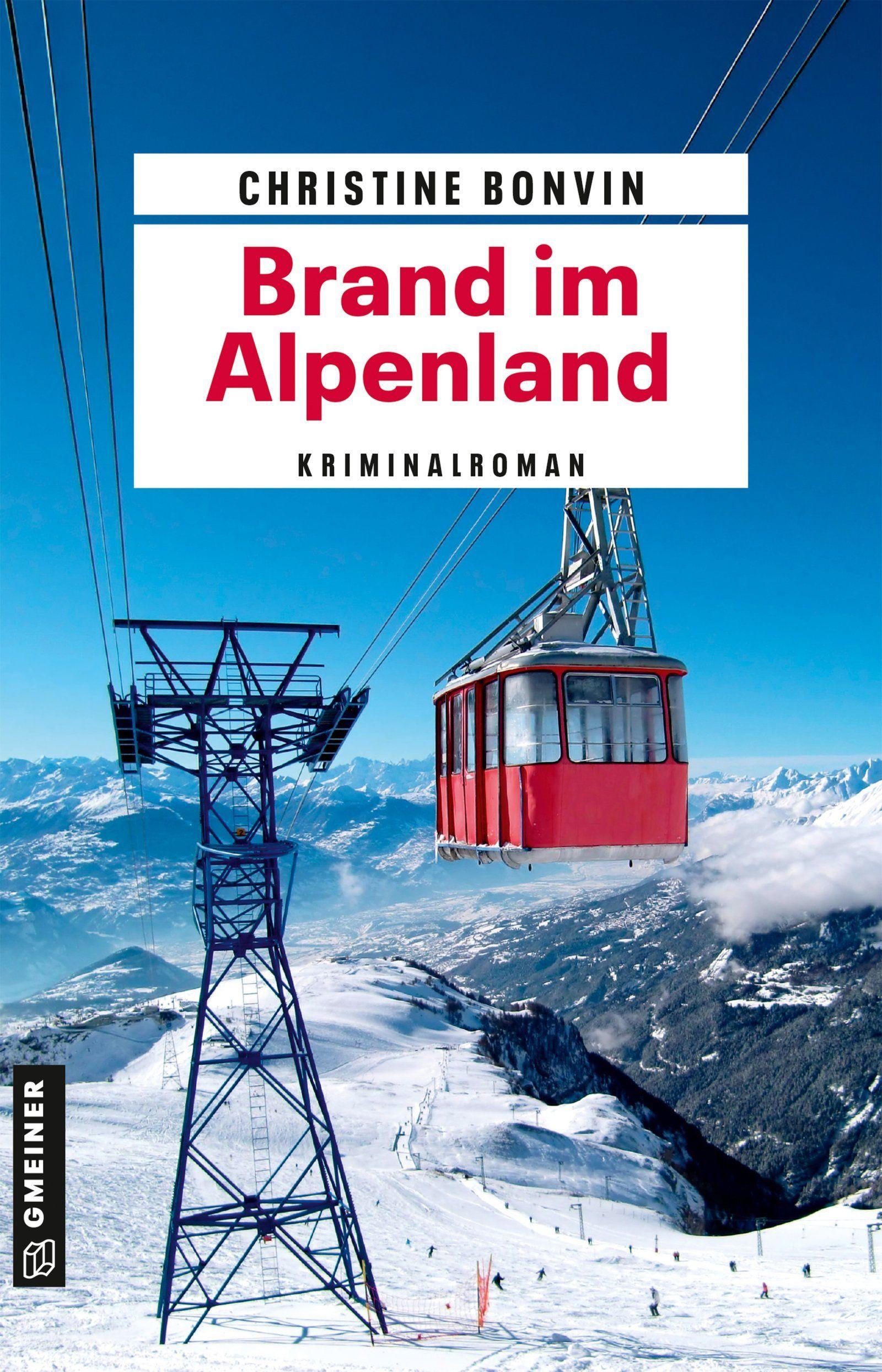 Vorderes Coverbild Brand im Alpenland