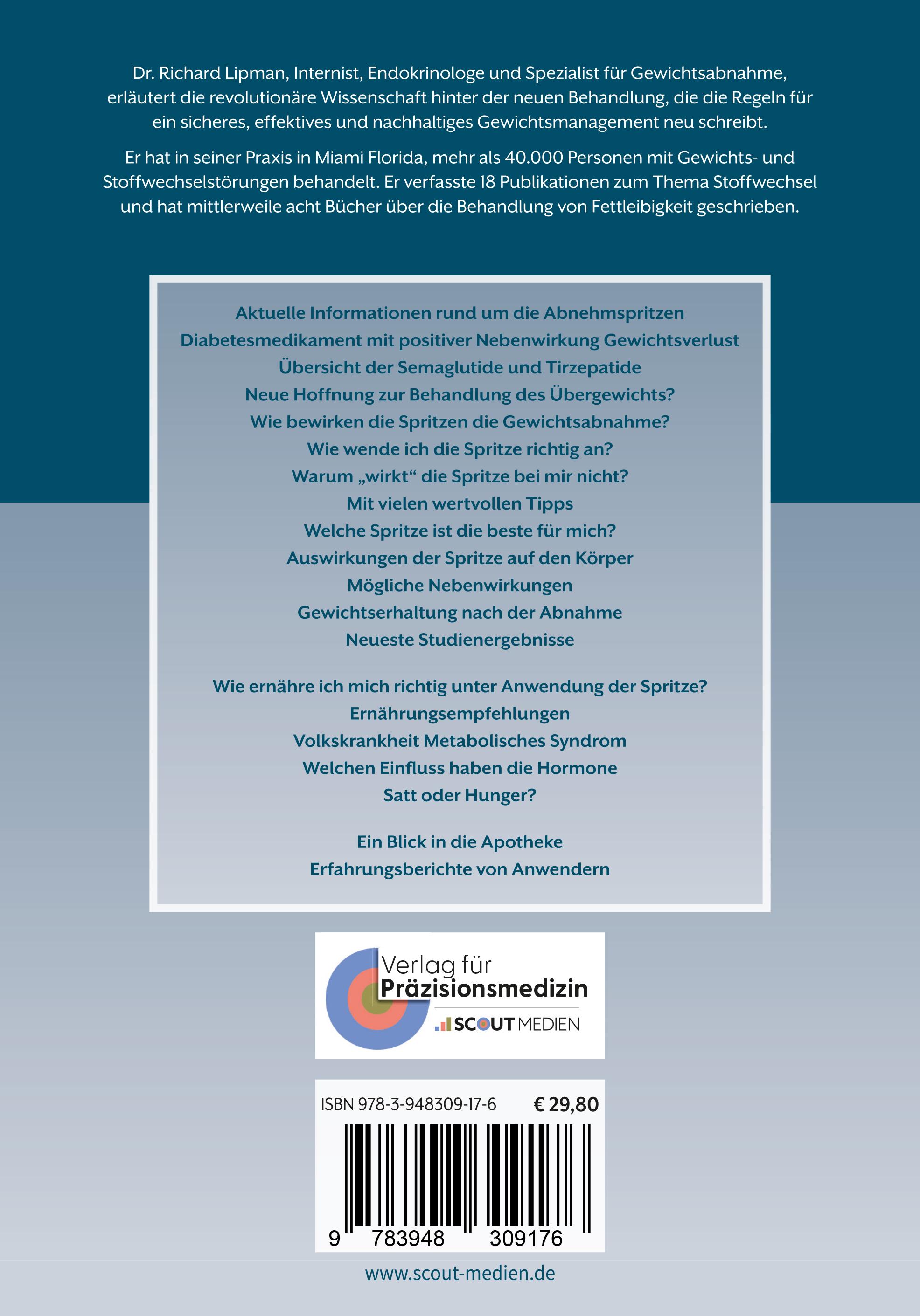 Rückseitencover Abnehmspritzen