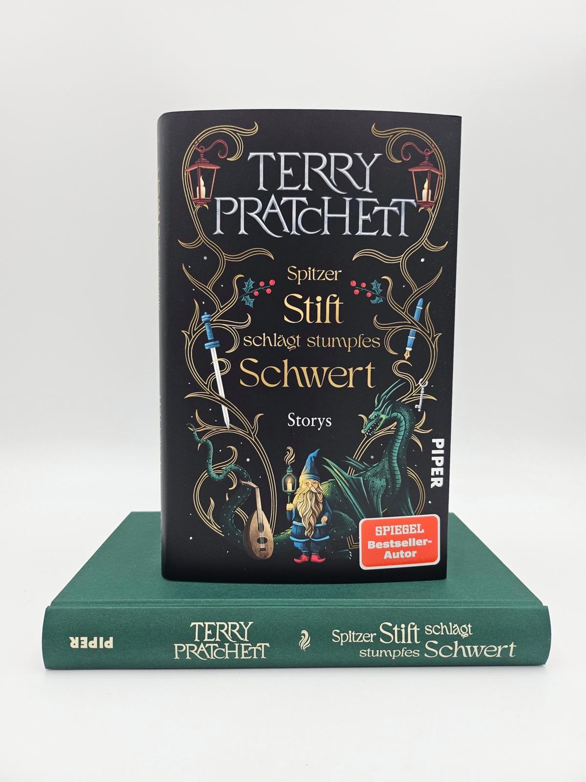 Beispielinhalt (Bild) Spitzer Stift schlägt stumpfes Schwert