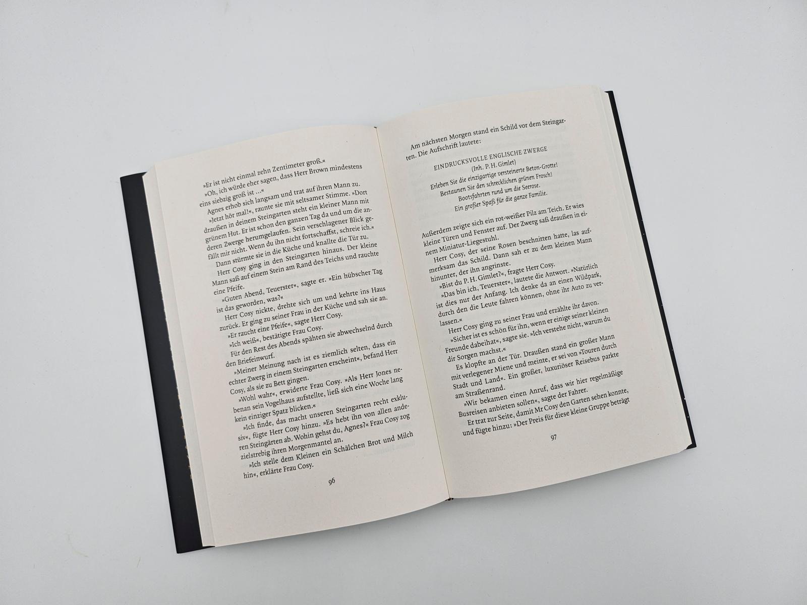 Beispielinhalt (Bild) Spitzer Stift schlägt stumpfes Schwert