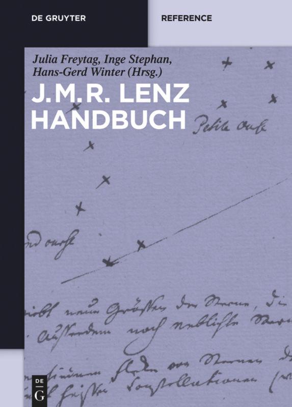 Vorderes Coverbild J.M.R.-Lenz-Handbuch