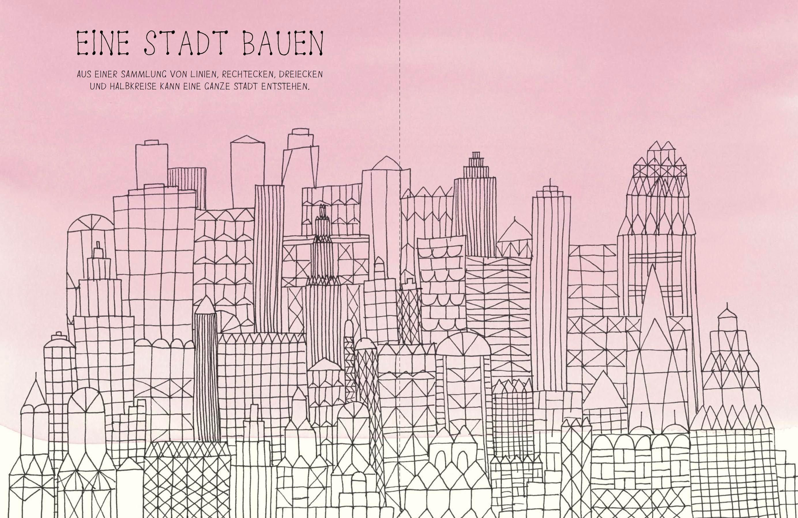 Beispielinhalt (Bild) Eine Linie auf Reisen