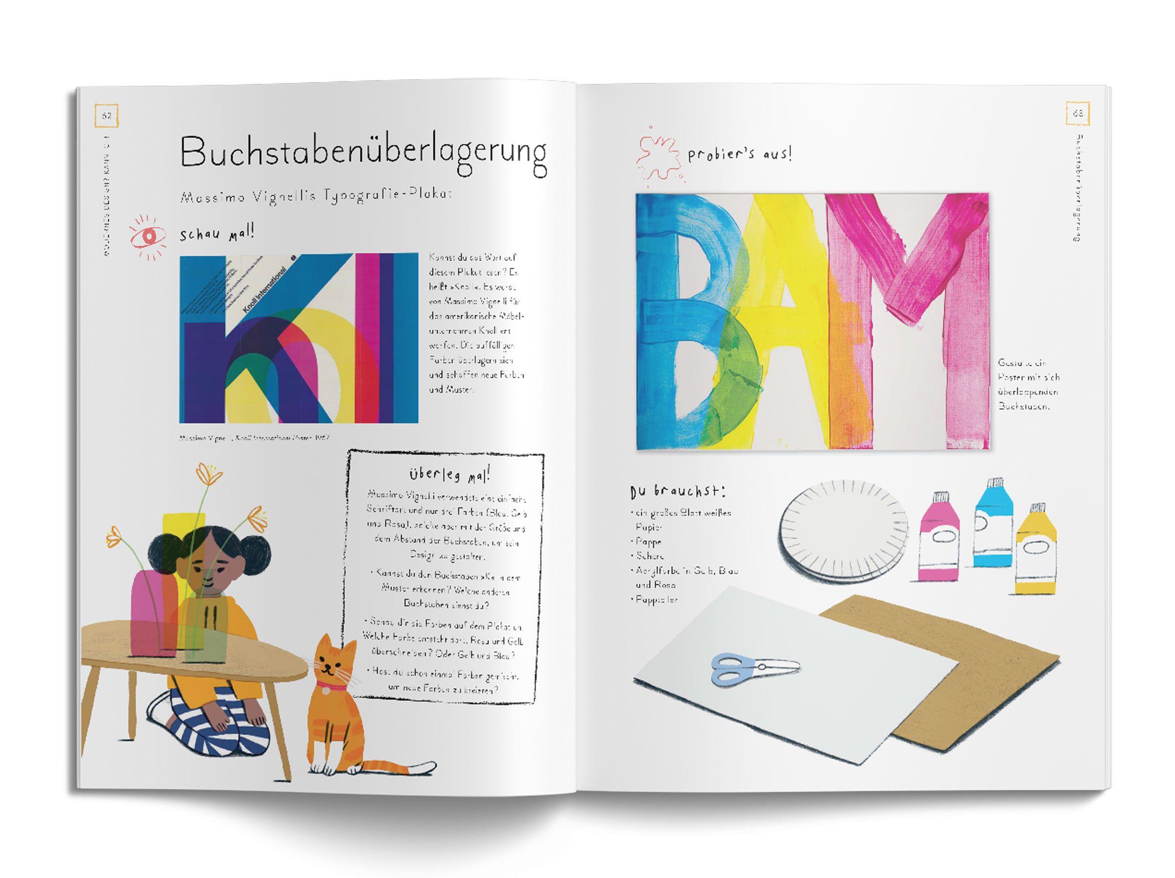 Beispielinhalt (Bild) Gestalten? Kann ich! (Kunst für Kinder)
