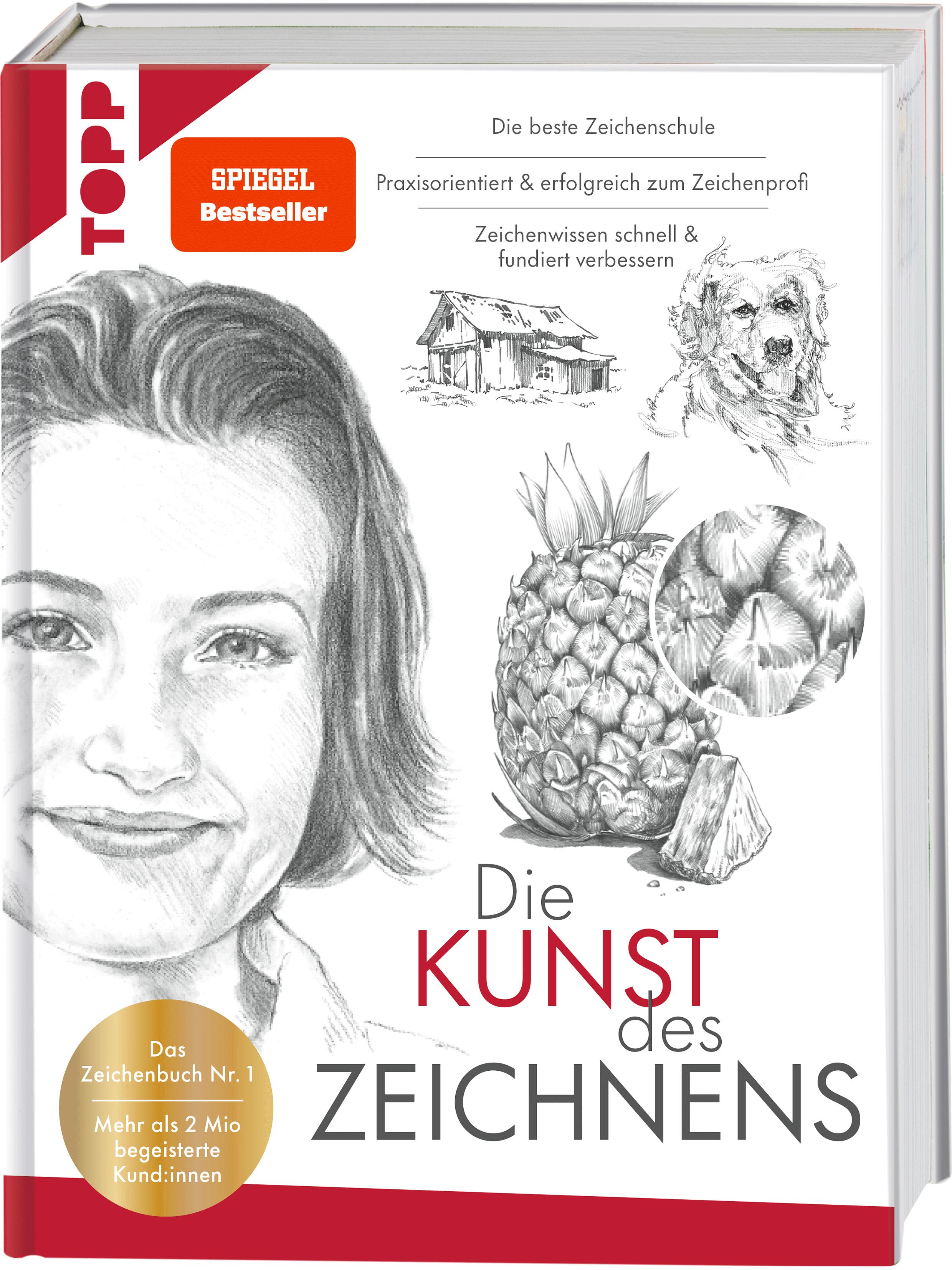 Vorderes Coverbild Die Kunst des Zeichnens. Die beste Zeichenschule