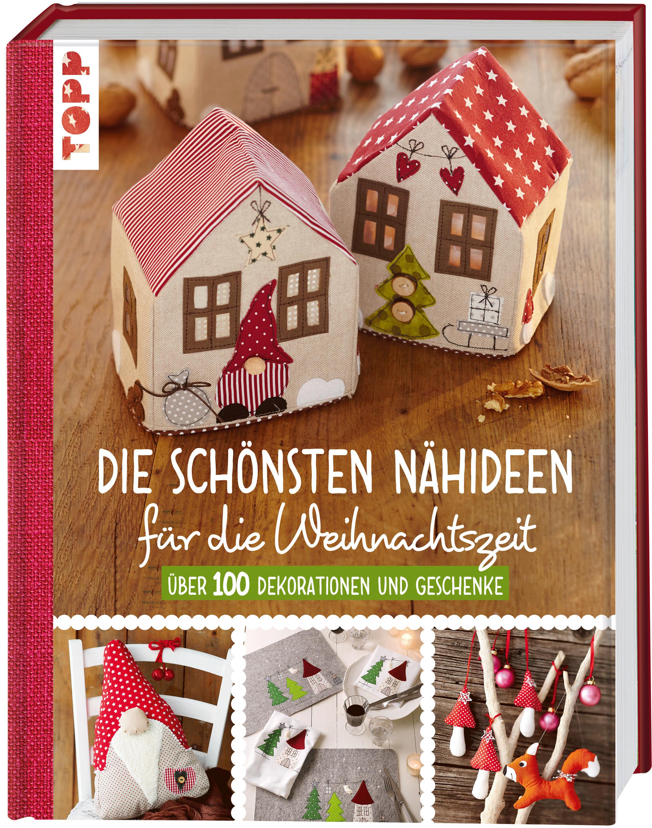 Vorderes Coverbild Die schönsten Nähideen für die Weihnachtszeit