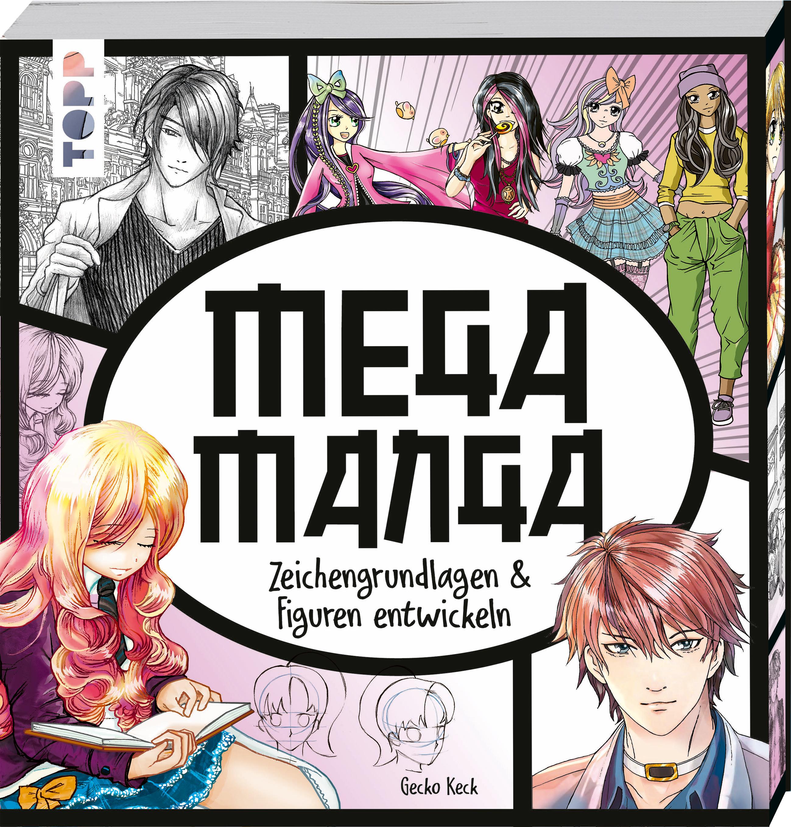 Vorderes Coverbild Mega Manga
