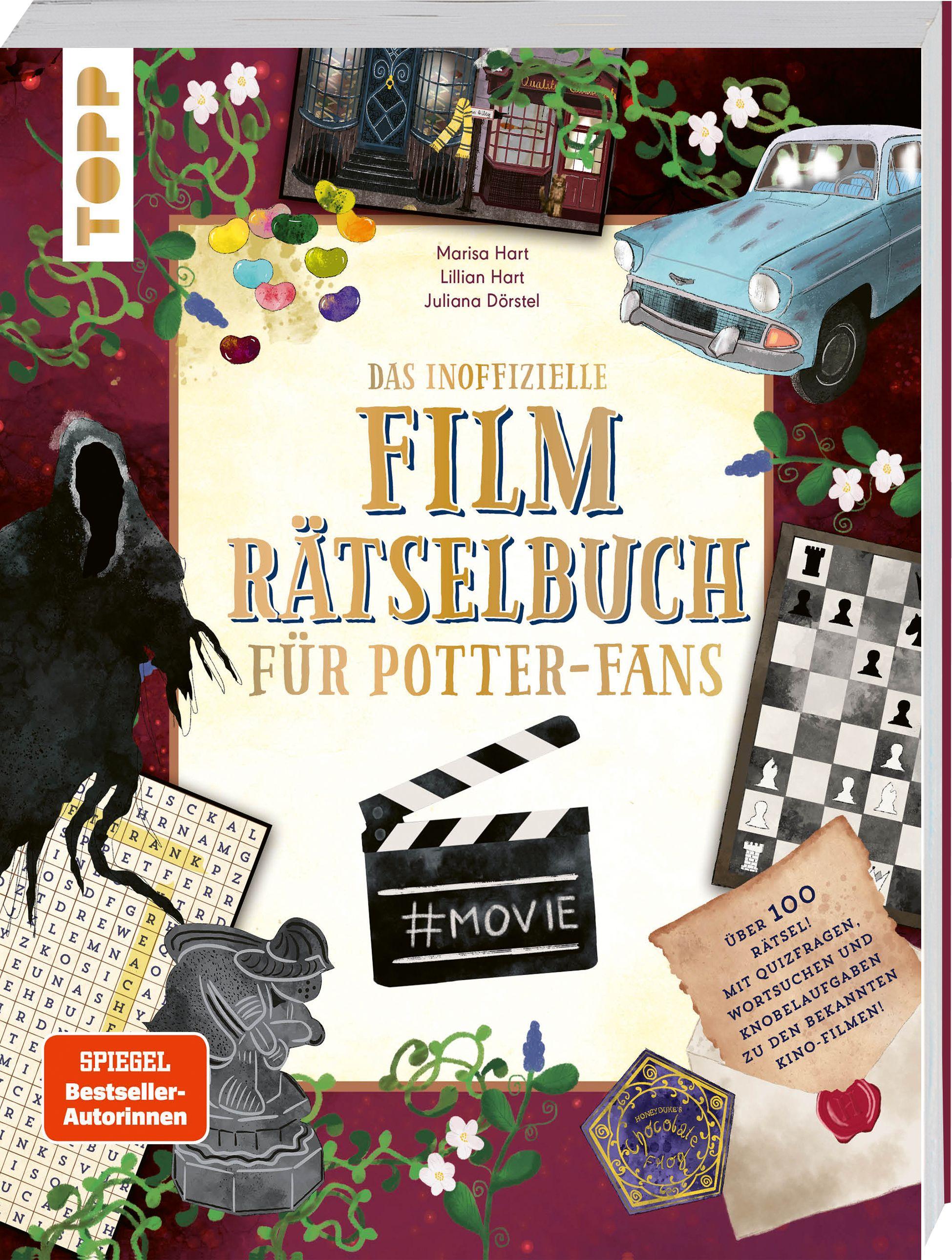 Vorderes Coverbild Das inoffizielle Film-Rätselbuch für Potter-Fans. Über 100 Rätsel, Quizfragen und Knobelaufgaben zu den Kino-Erfolgen