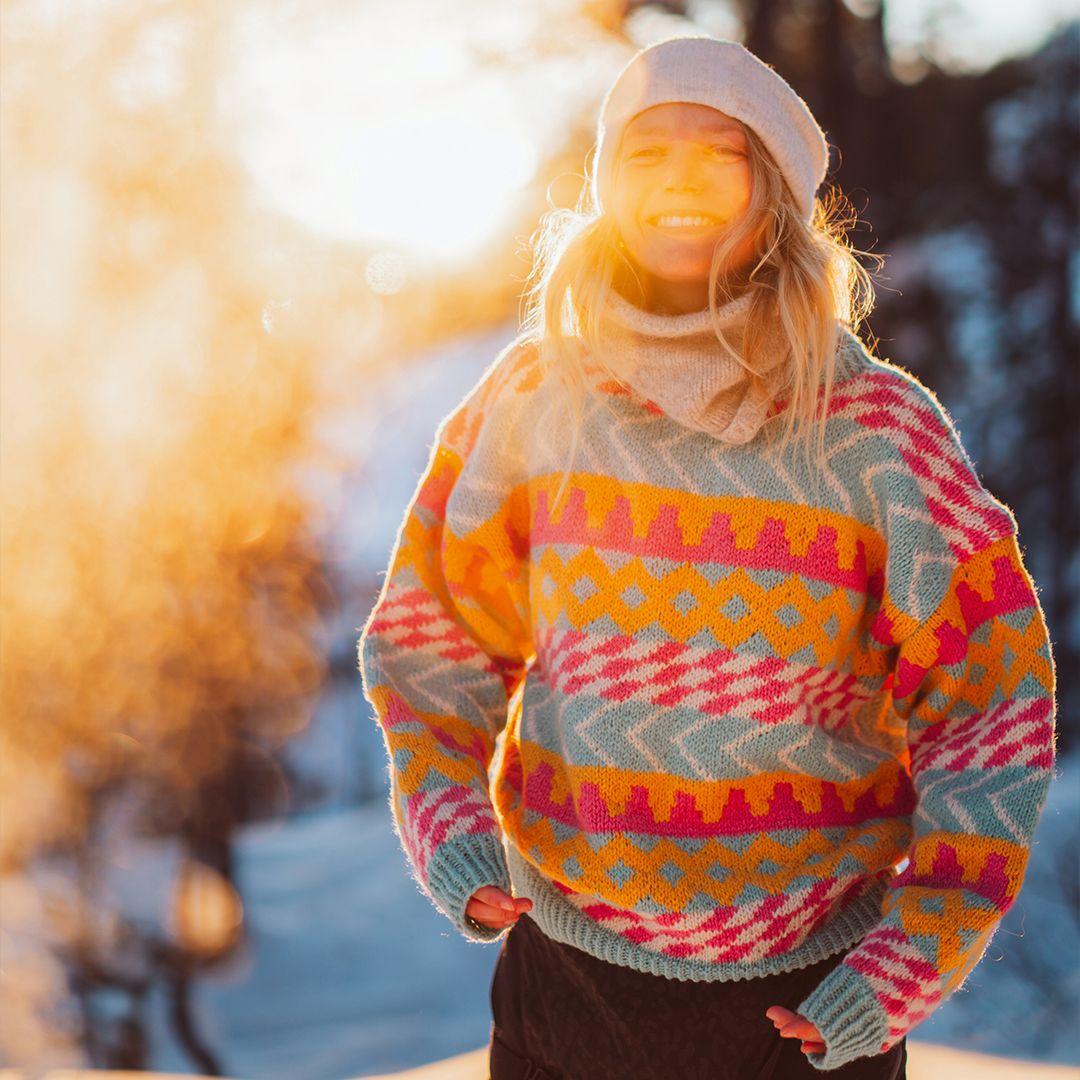 Beispielinhalt (Bild) Fargerik - Farbenfrohe Strickideen aus Norwegen