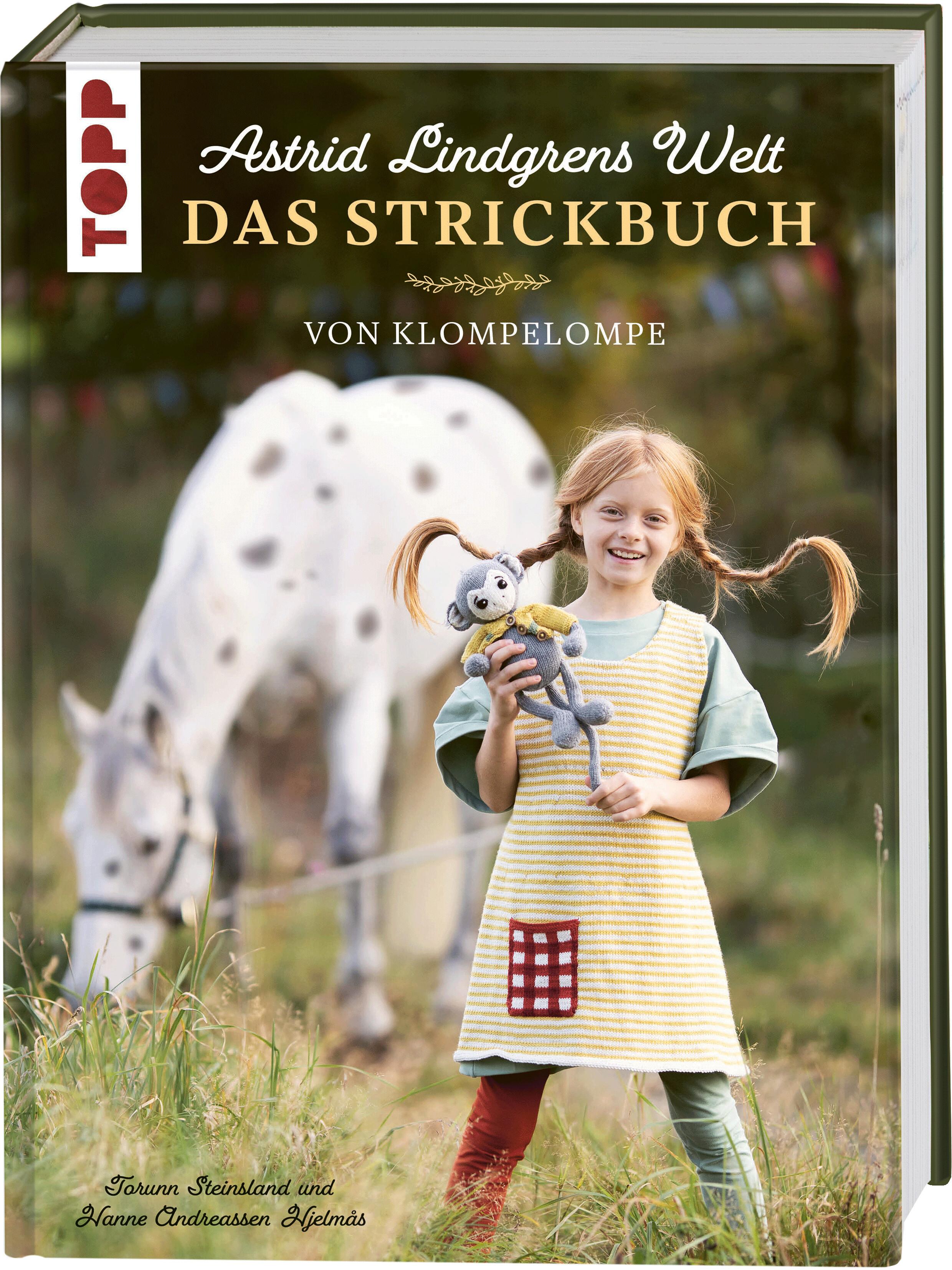 Vorderes Coverbild Astrid Lindgrens Welt - Das Strickbuch