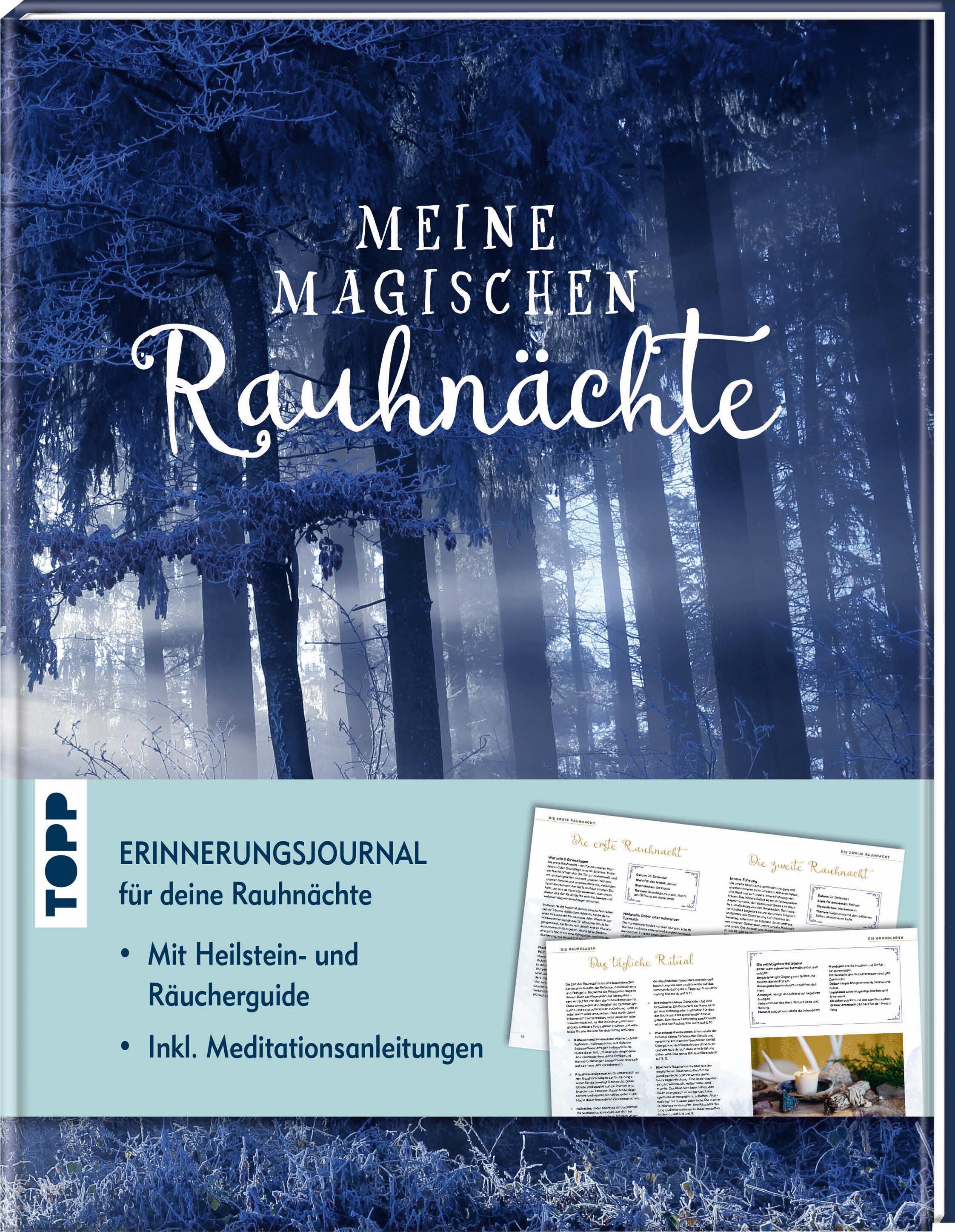 Vorderes Coverbild Meine magischen Rauhnächte. Erinnerungsjournal.