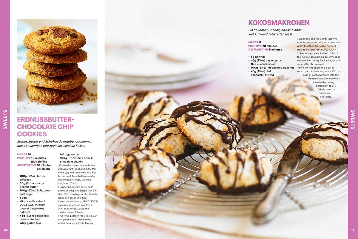 Beispielinhalt (Bild) Das schnelle Airfryer Kochbuch - empfohlen von 'essen & trinken'
