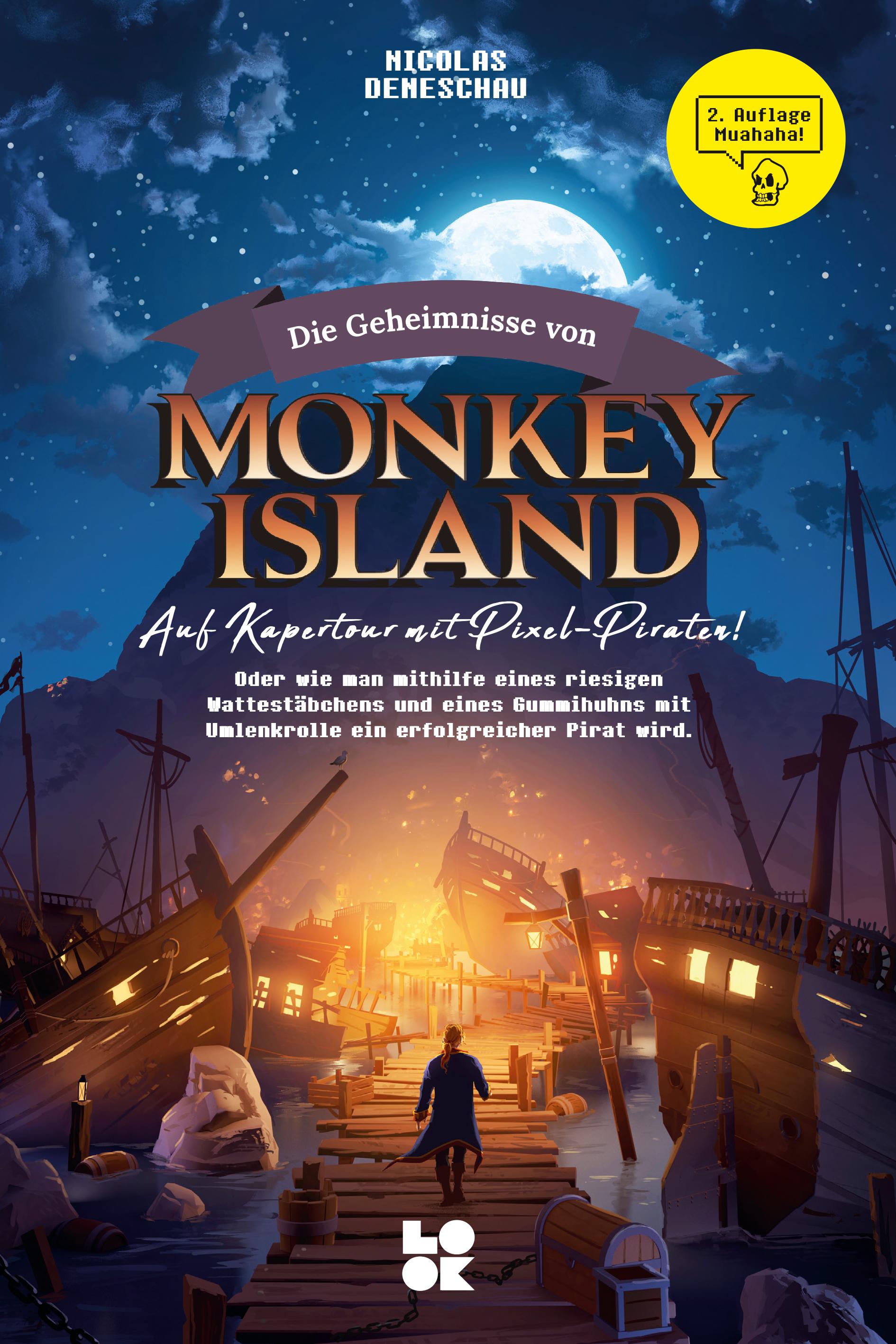 Vorderes Coverbild Die Geheimnisse von Monkey Island