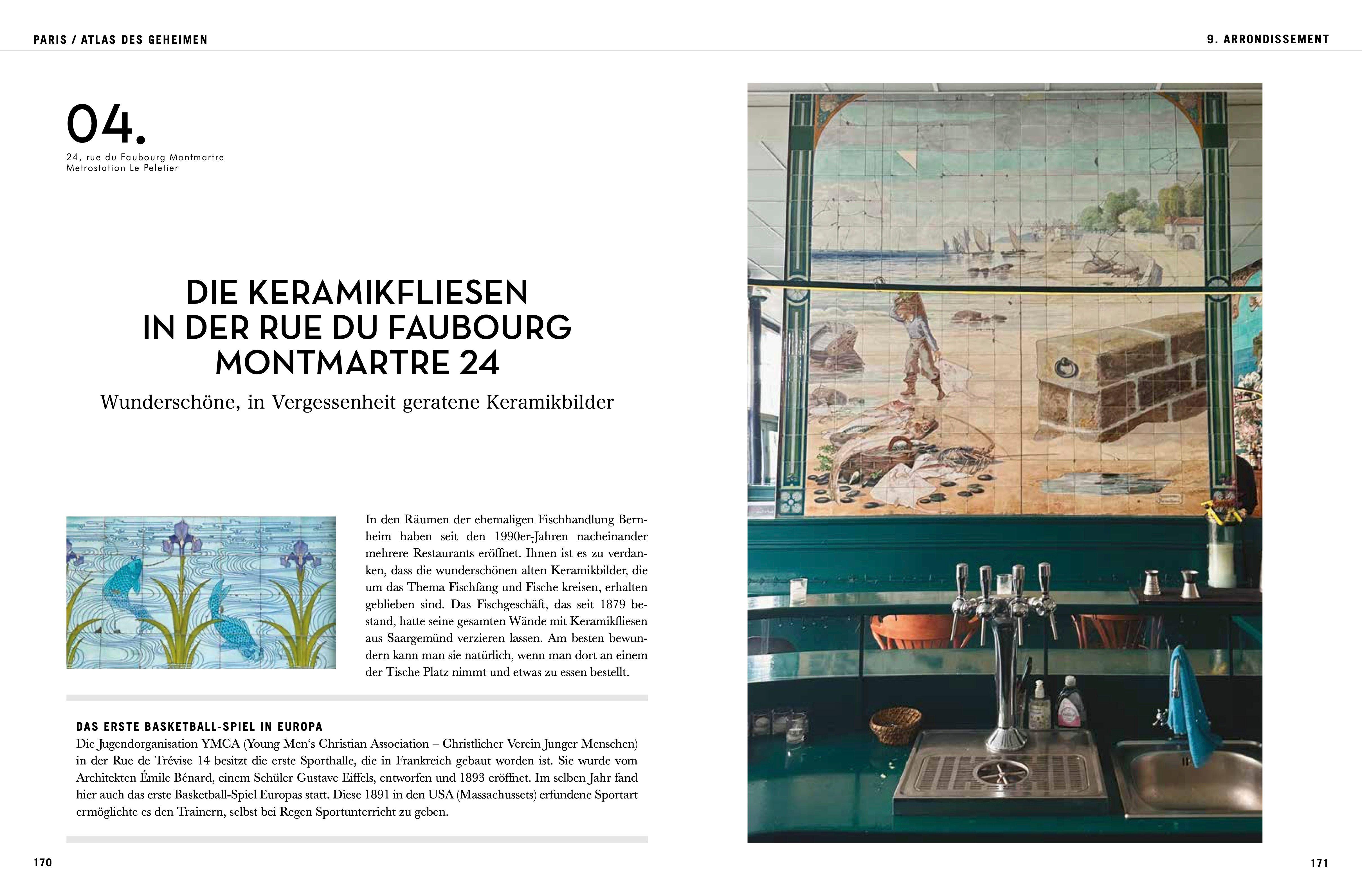 Beispielinhalt (Bild) Paris - Atlas des Geheimen