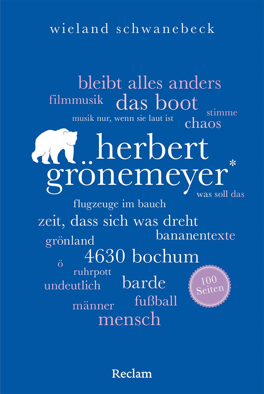 Vorderes Coverbild Herbert Grönemeyer. 100 Seiten