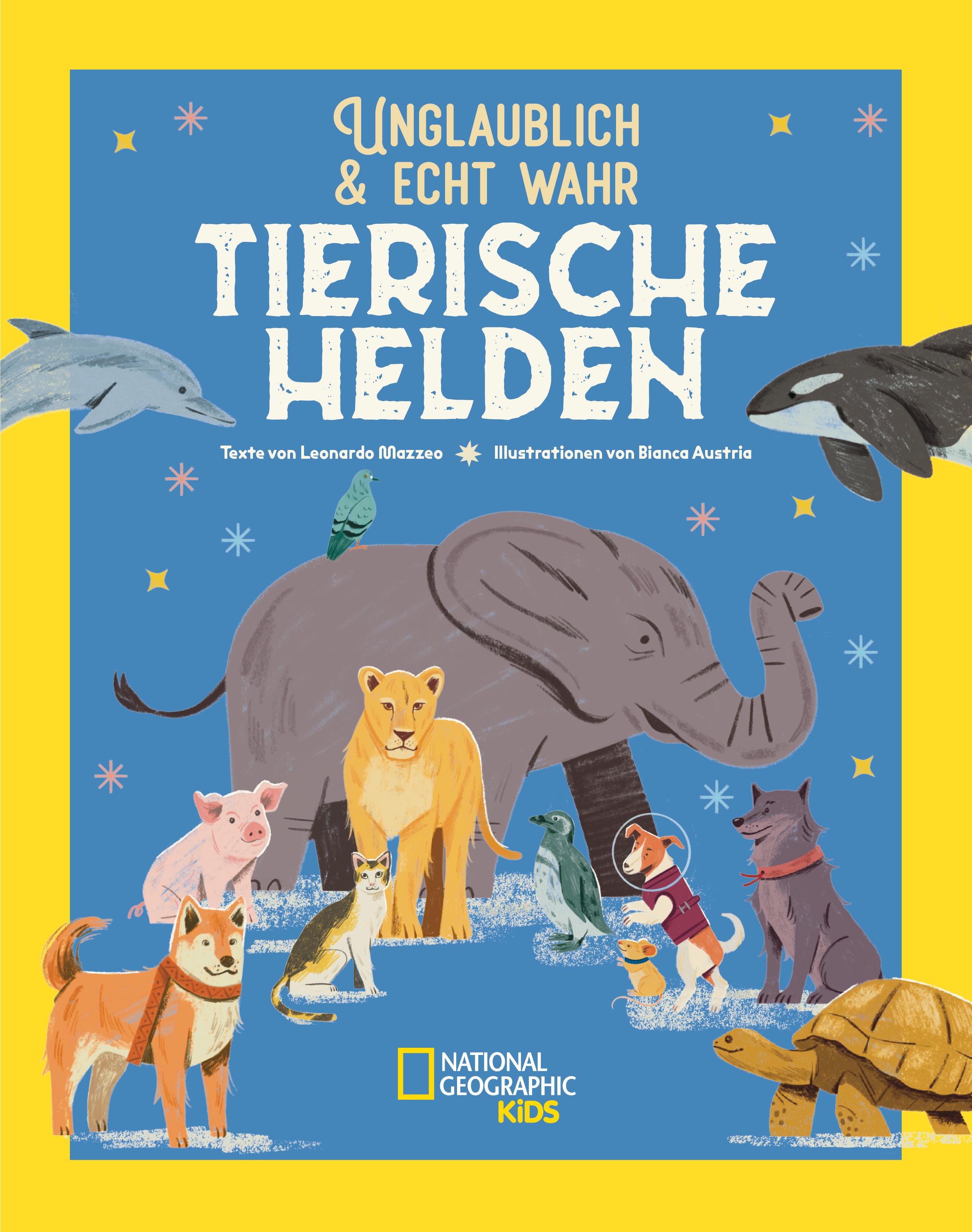 Vorderes Coverbild Tierische Helden