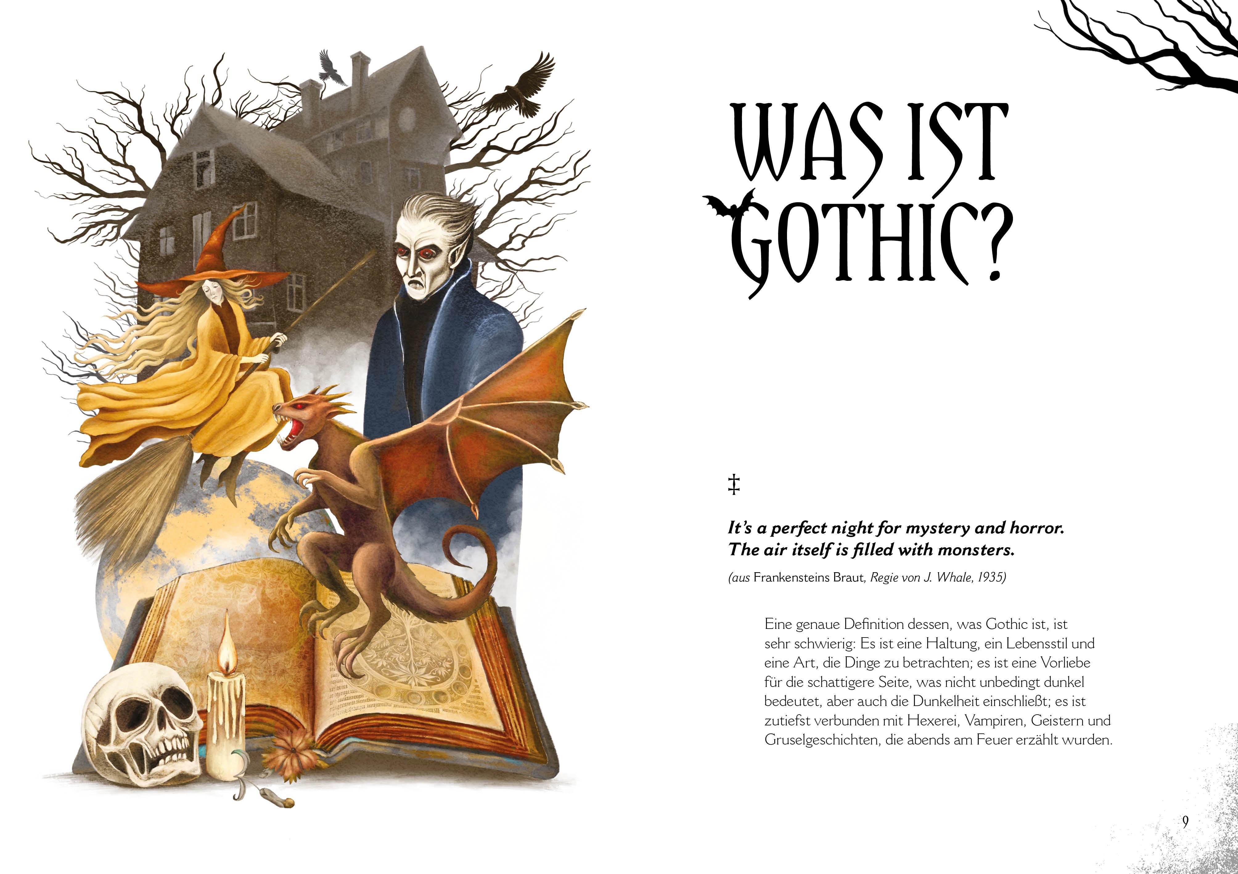 Beispielinhalt (Bild) Gothic-Hexenkunst