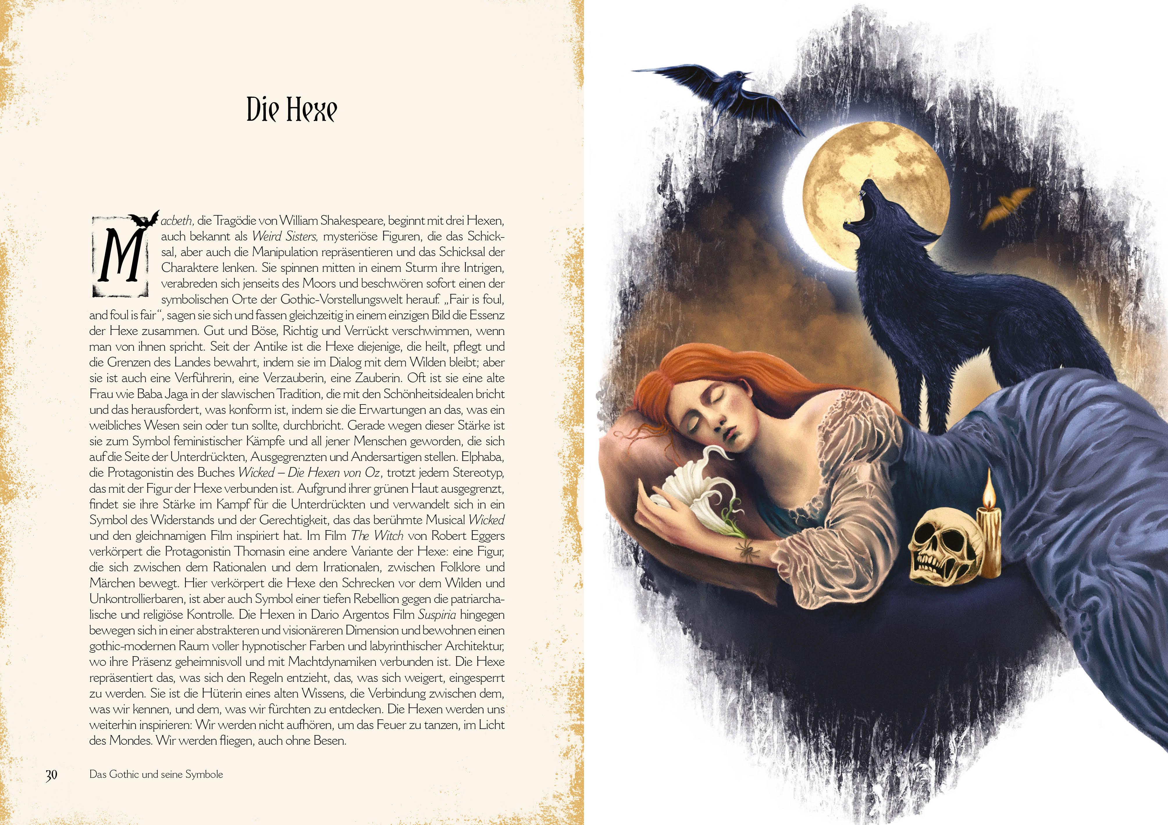 Beispielinhalt (Bild) Gothic-Hexenkunst