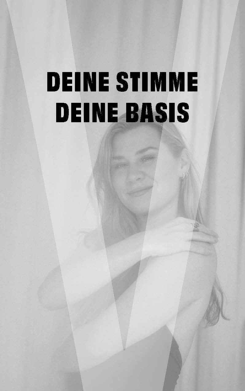 Beispielinhalt (Bild) Vulva Voice. Starke Stimme. Starke Frau