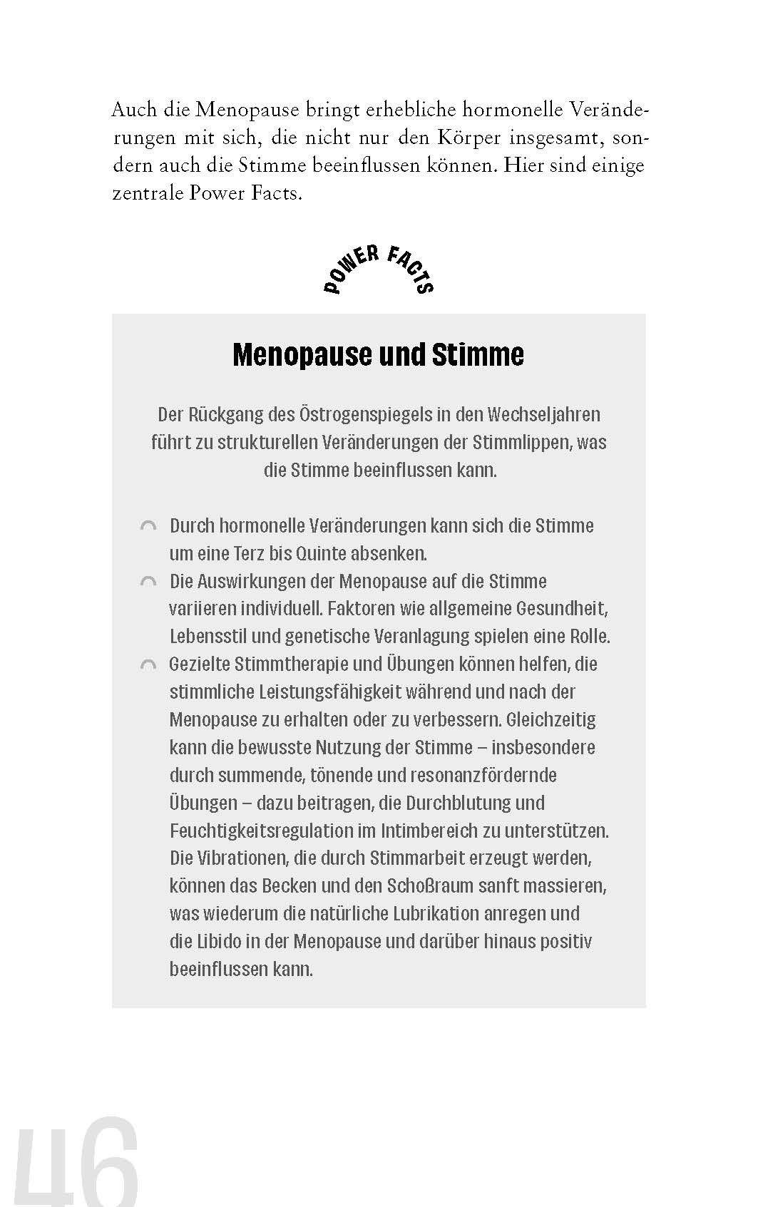 Beispielinhalt (Bild) Vulva Voice. Starke Stimme. Starke Frau