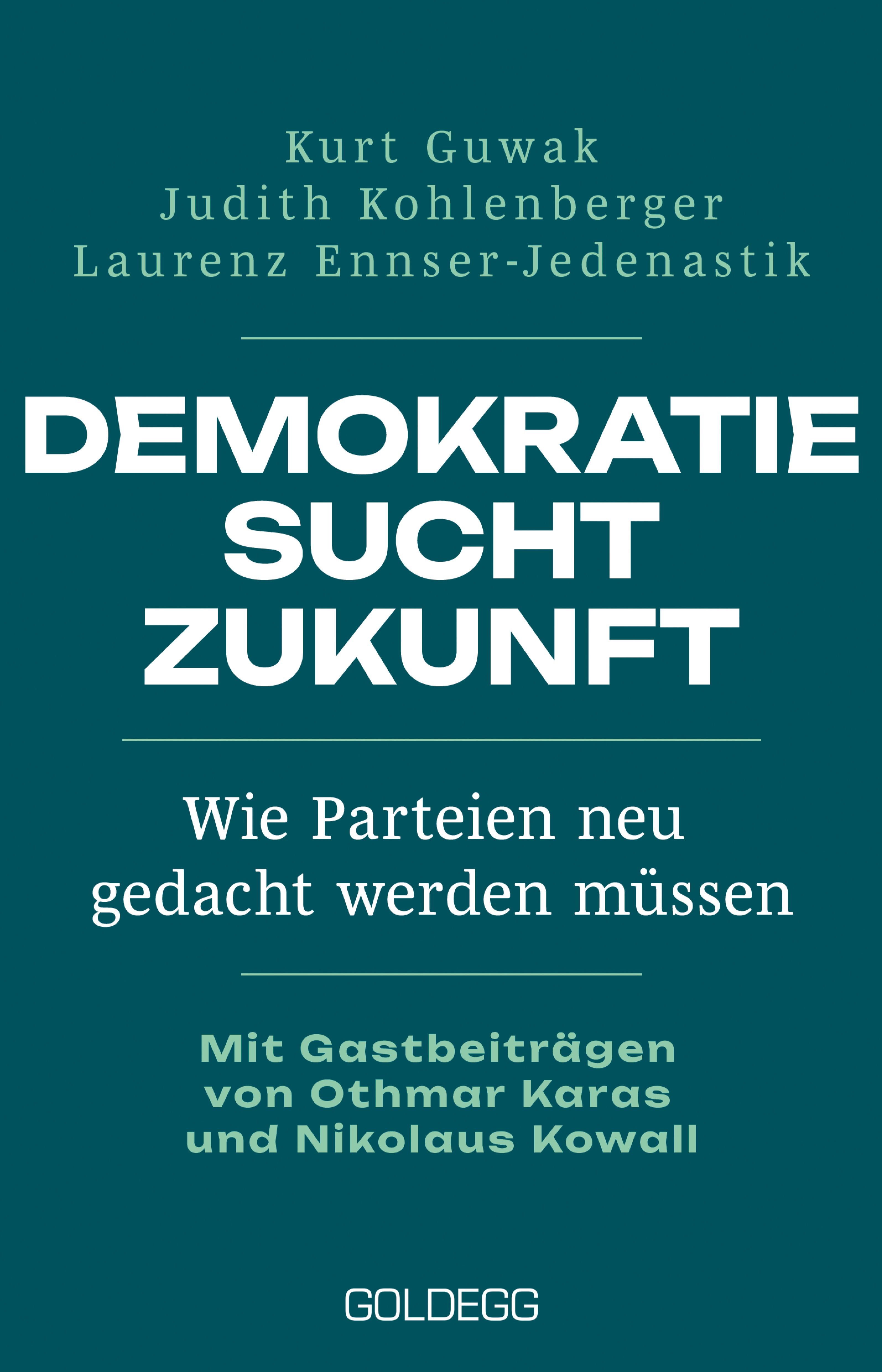 Vorderes Coverbild Demokratie sucht Zukunft