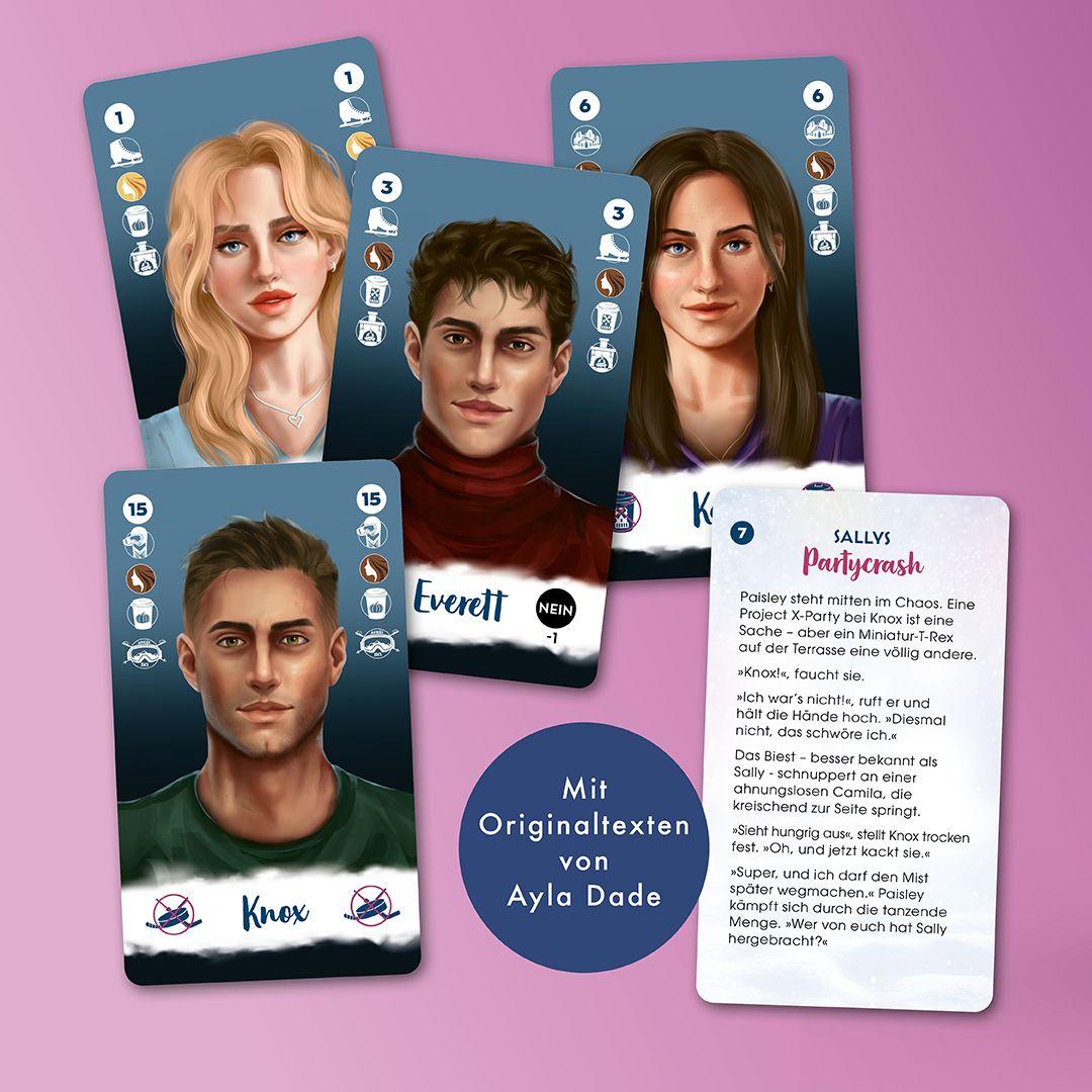 Beispielinhalt (Bild) Winter Dreams - Das romantische Kartenspiel um die eine richtige Person