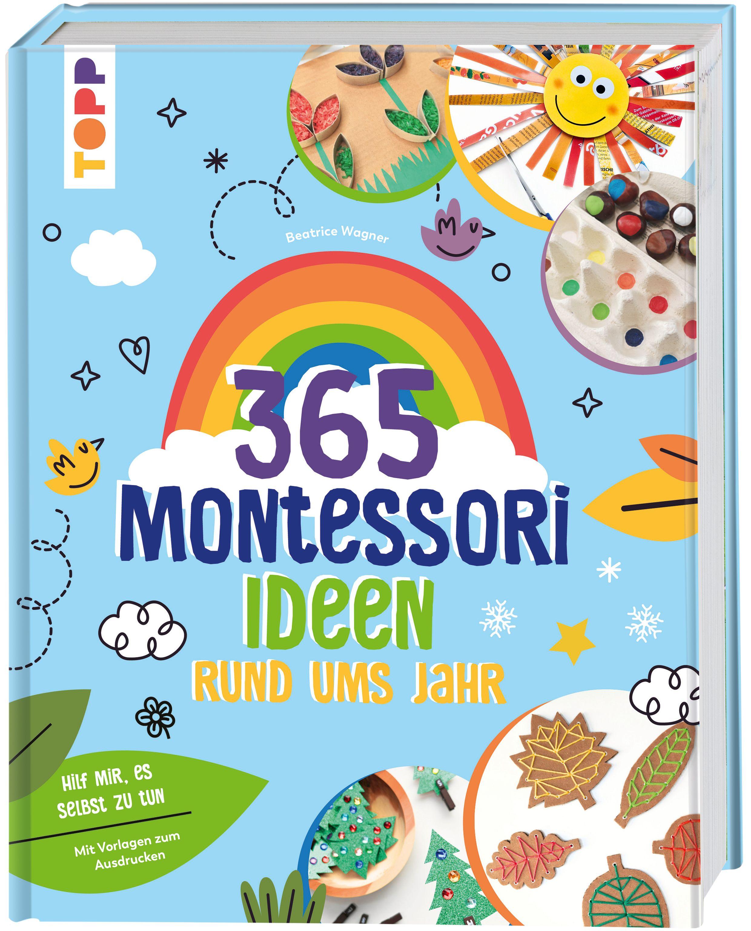 Vorderes Coverbild Montessori - 365 Kreativideen rund ums Jahr