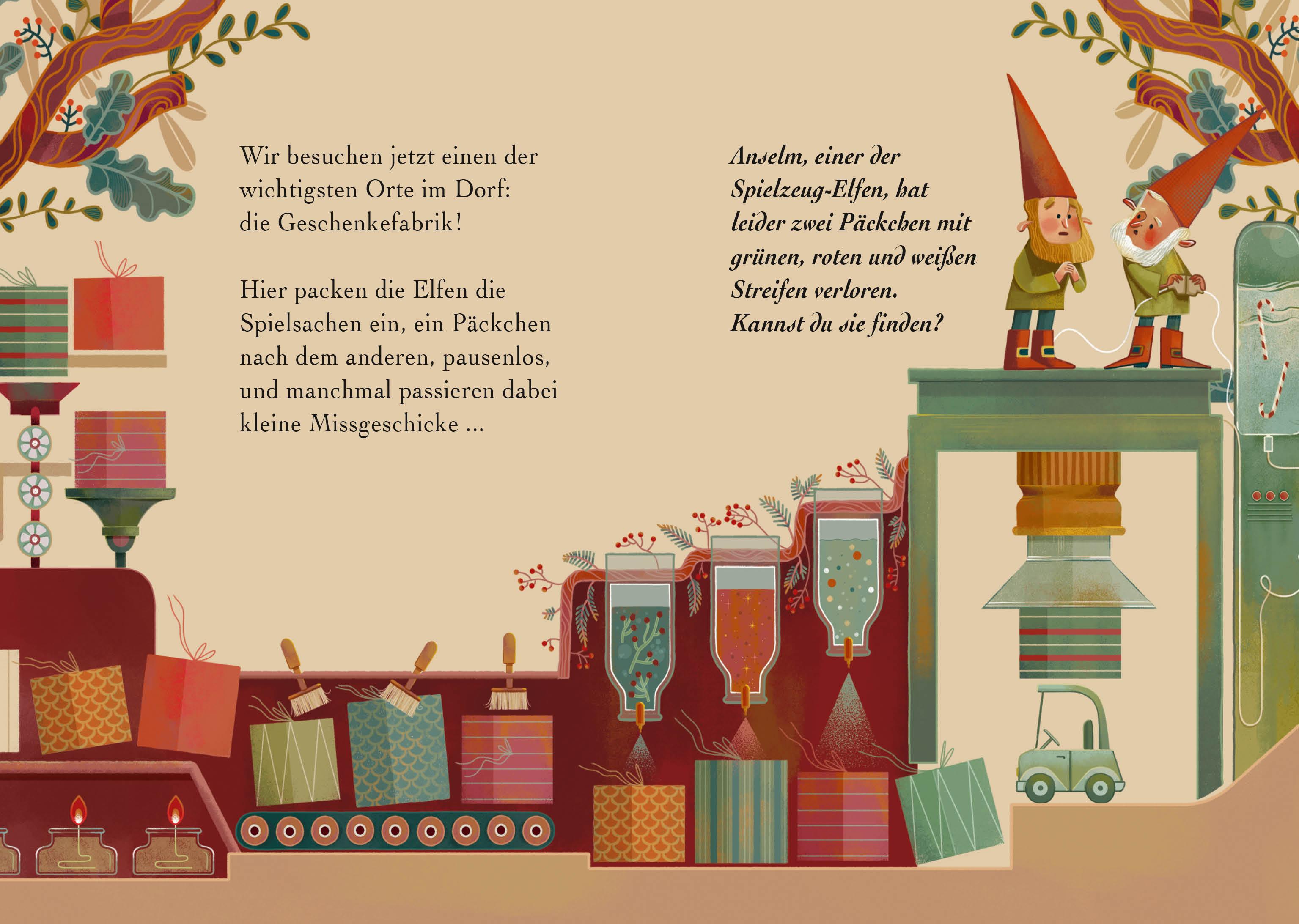 Beispielinhalt (Bild) Die fröhliche Weihnachten Spielbox