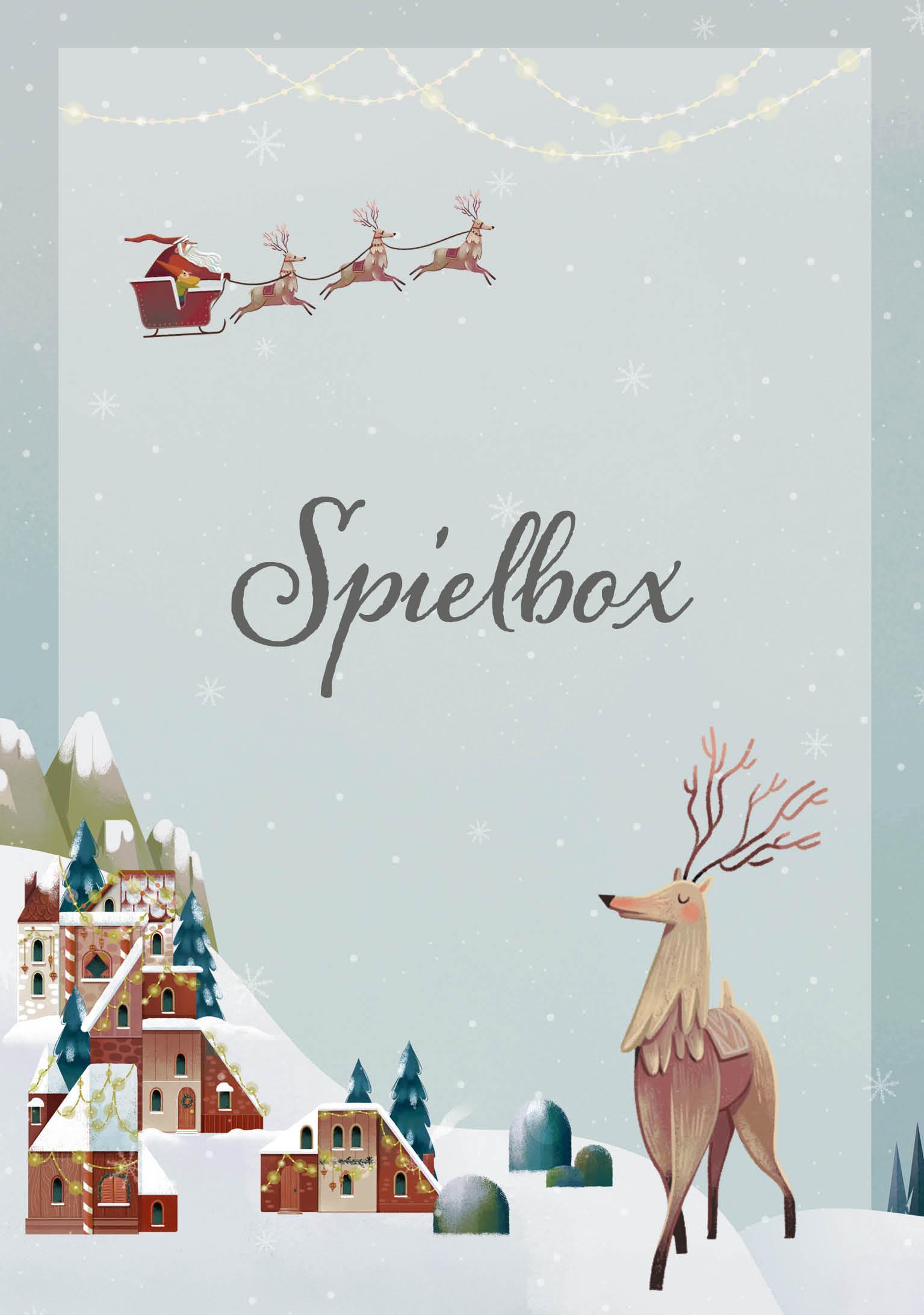 Beispielinhalt (Bild) Die fröhliche Weihnachten Spielbox