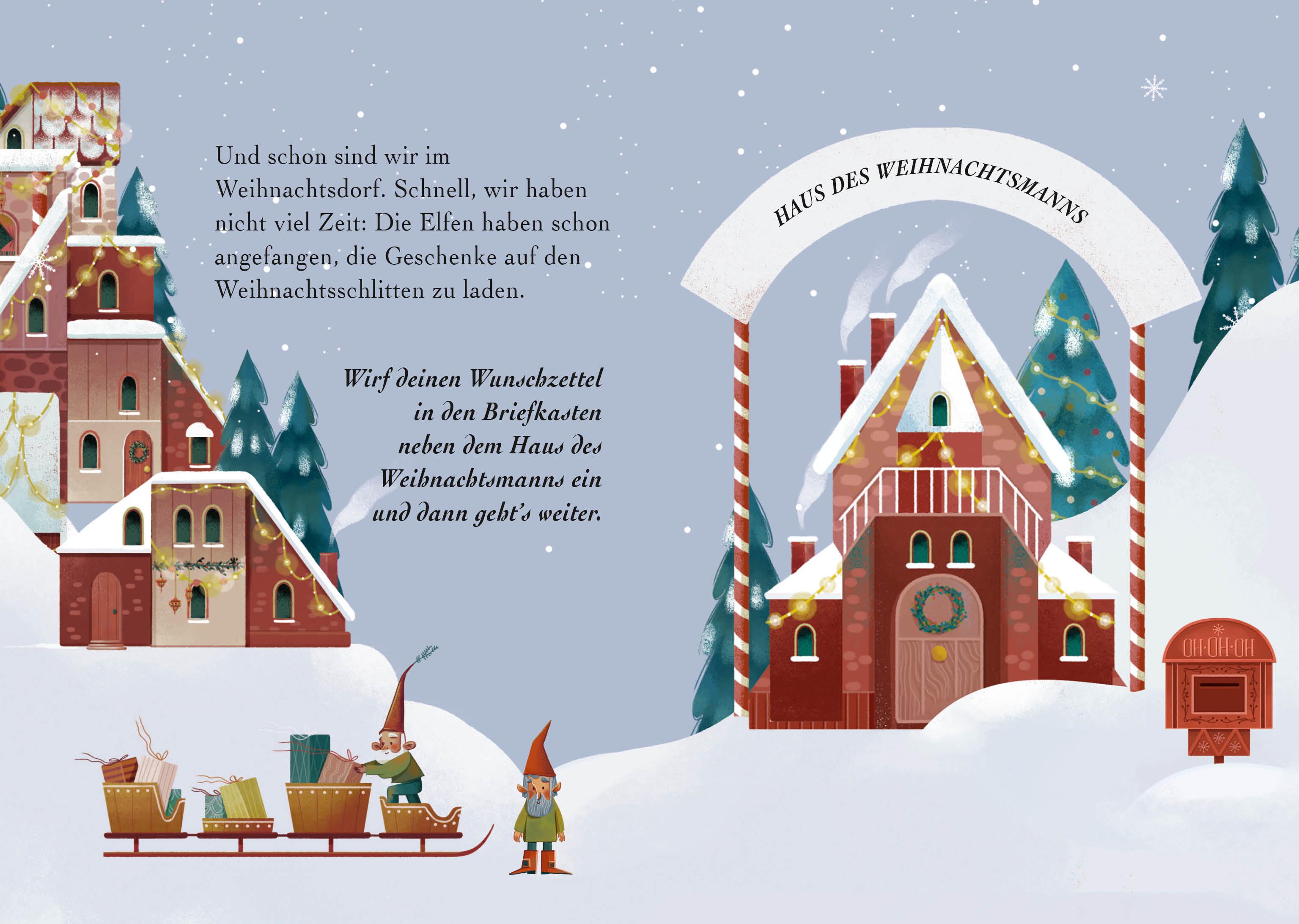 Beispielinhalt (Bild) Die fröhliche Weihnachten Spielbox