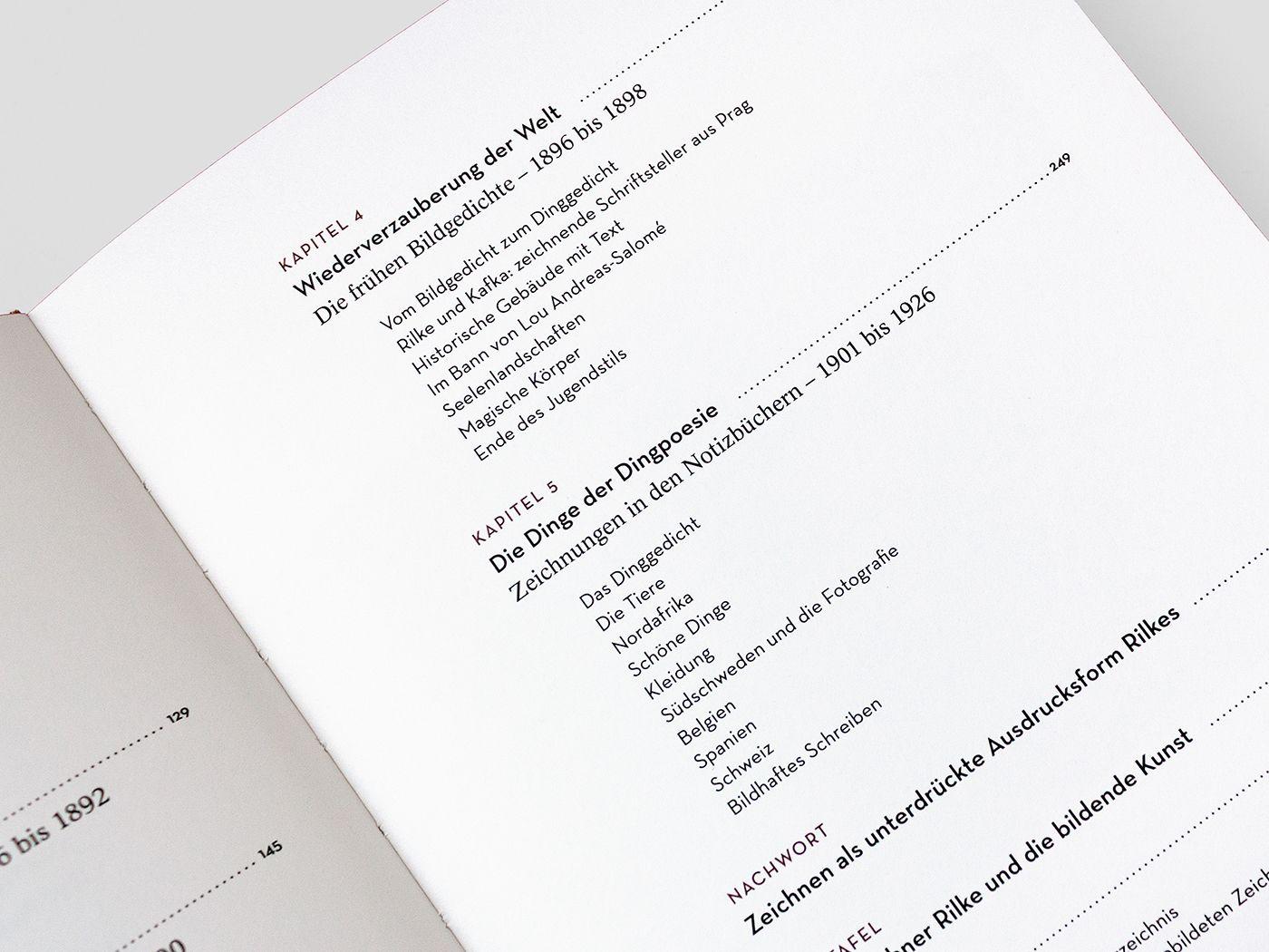 Beispielinhalt (Bild) Rilke zeichnet