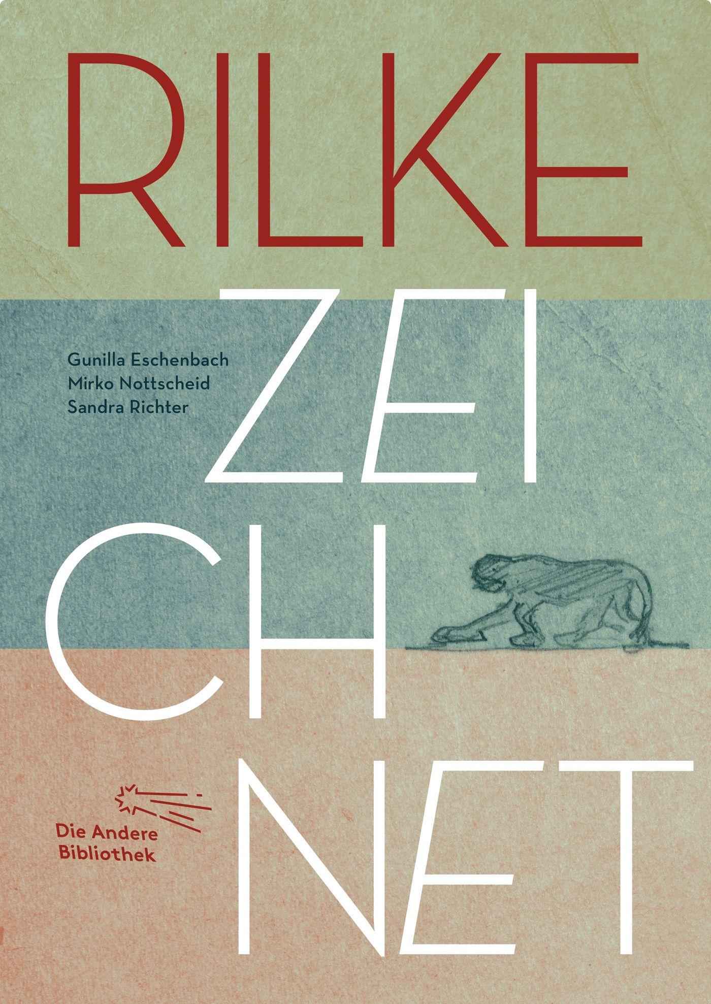 Vorderes Coverbild Rilke zeichnet
