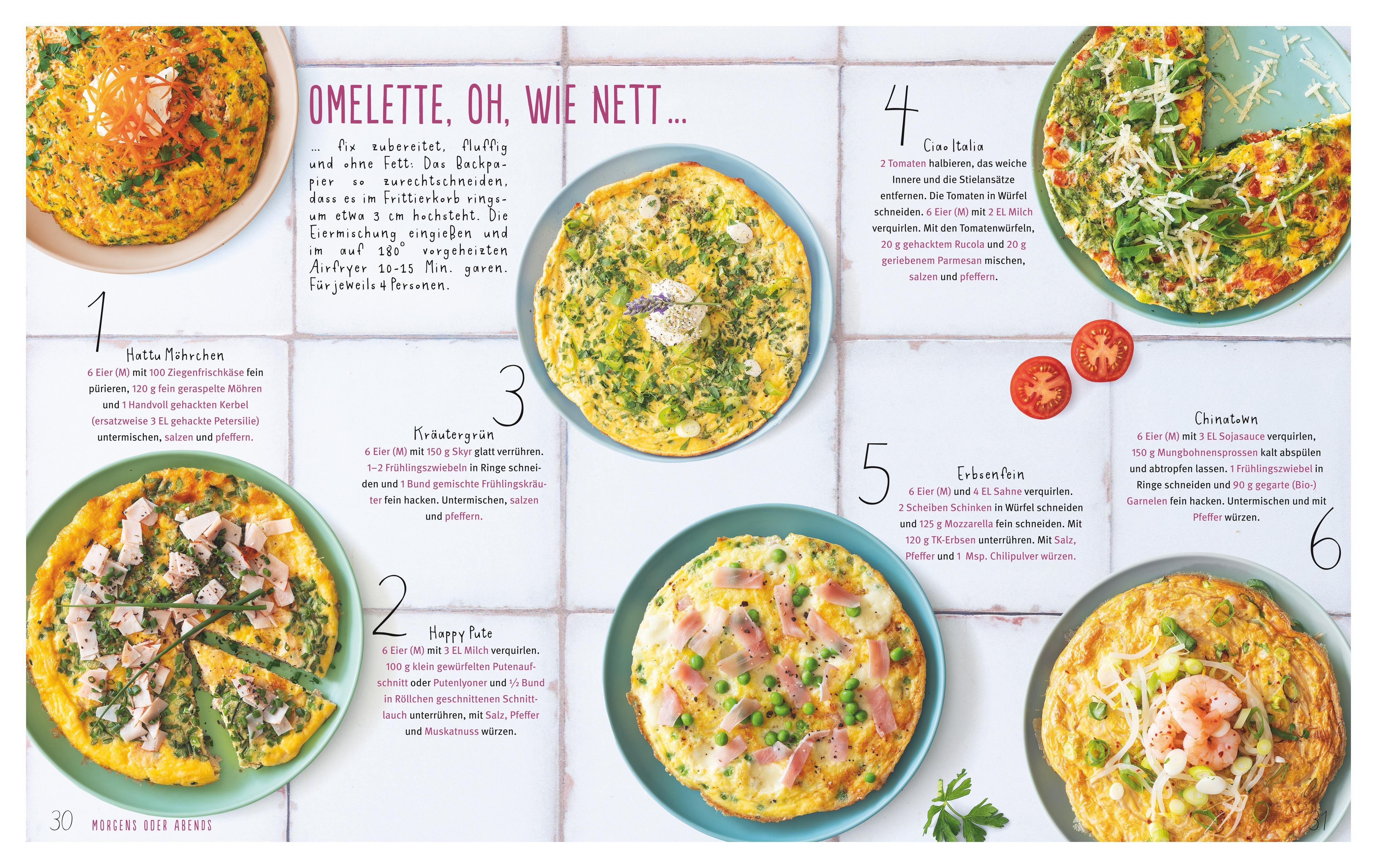 Beispielinhalt (Bild) Airfryer for Family