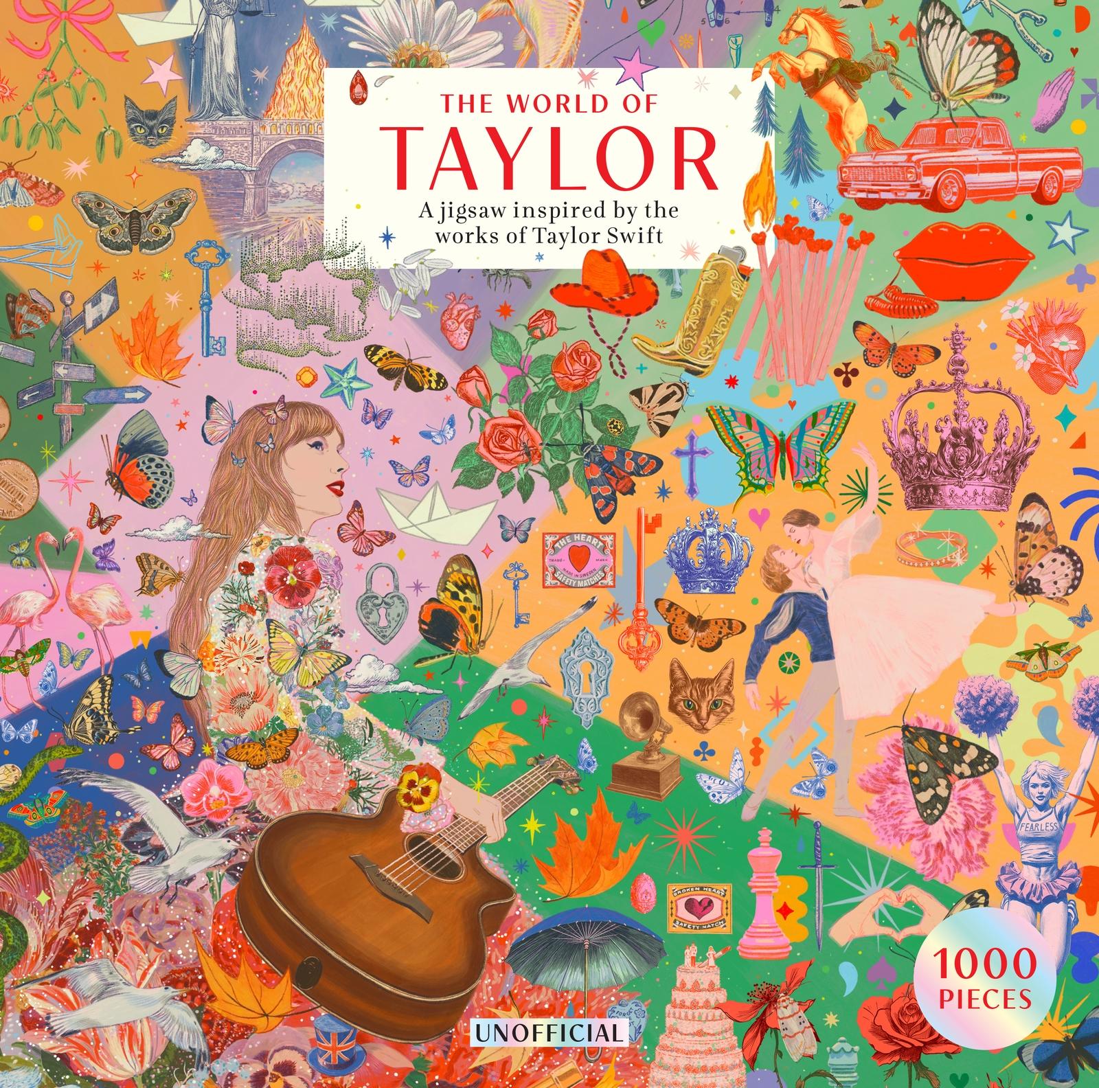 Vorderes Coverbild The World of Taylor an Unofficial 1000-Piece Jigsaw Puzzle