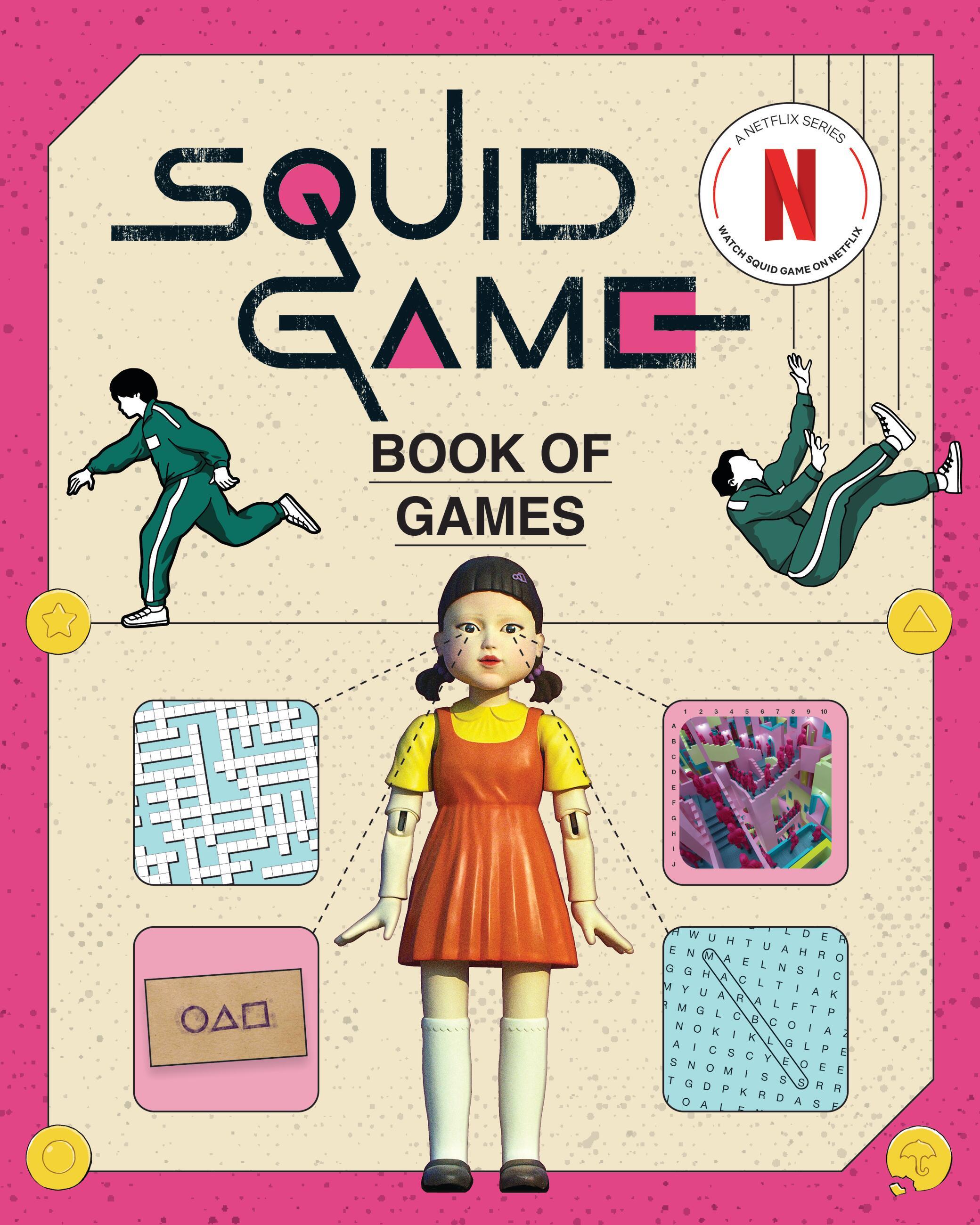 Vorderes Coverbild Squid Game Book of Games
