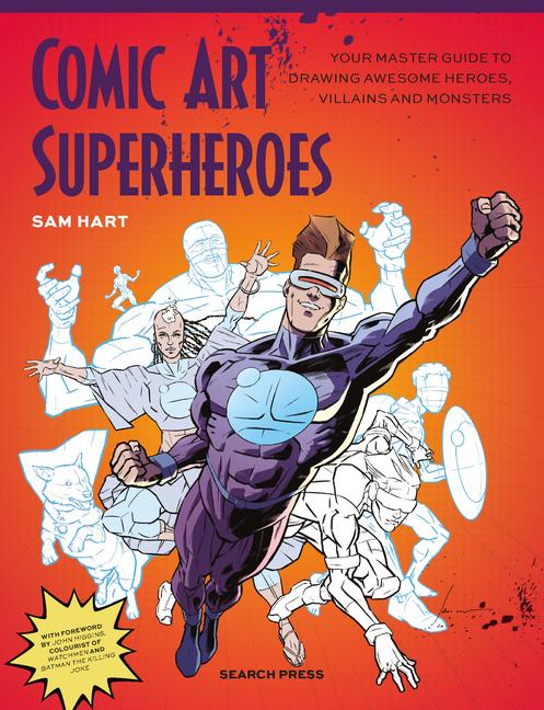 Vorderes Coverbild Comic Art Superheroes