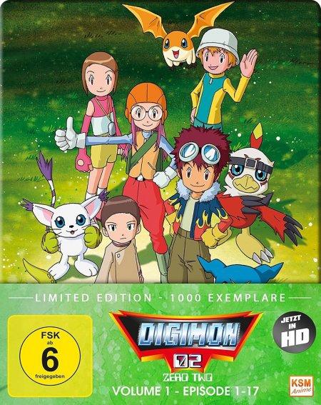 Vorderes Coverbild Digimon Adventure