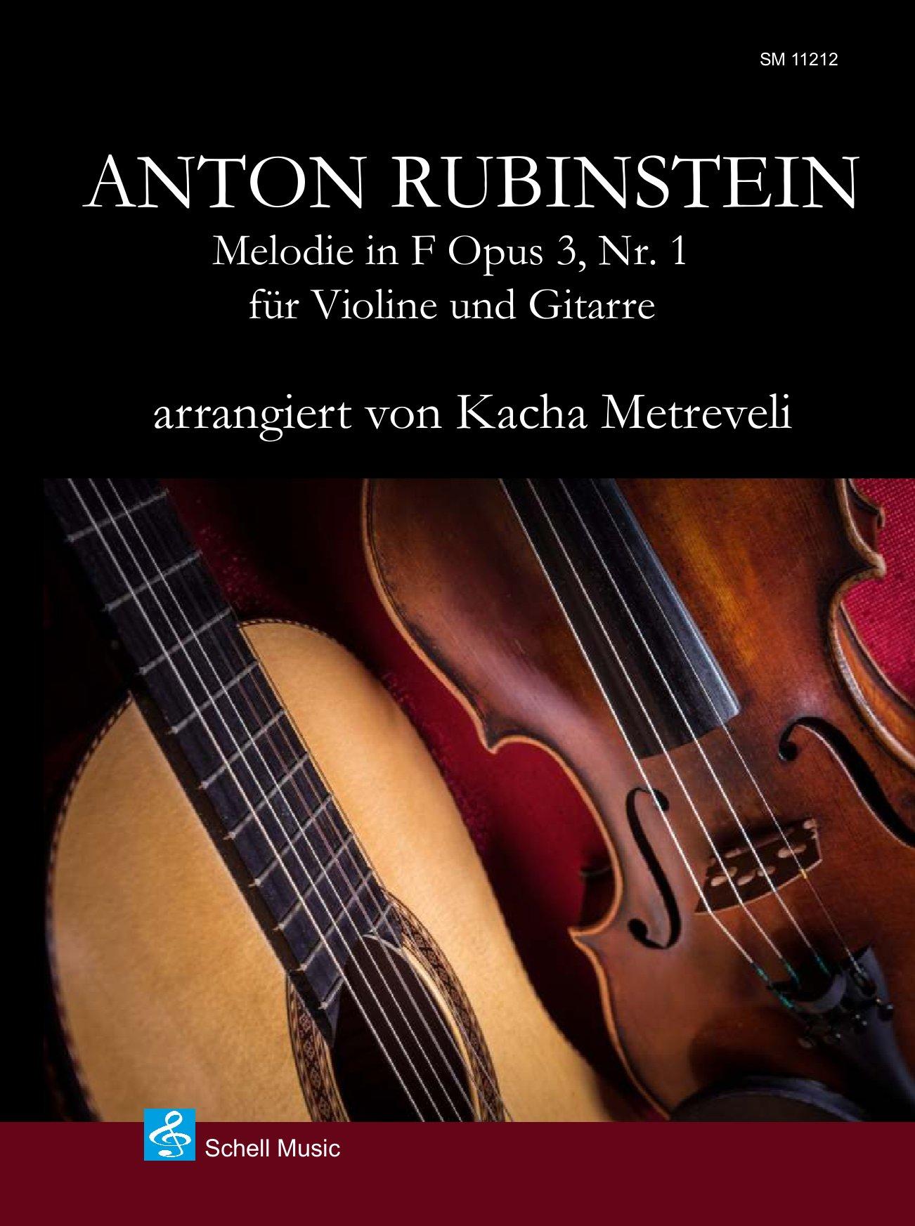 Vorderes Coverbild Anton Rubinstein: Melodie in F, Opus 3, Nr. 1