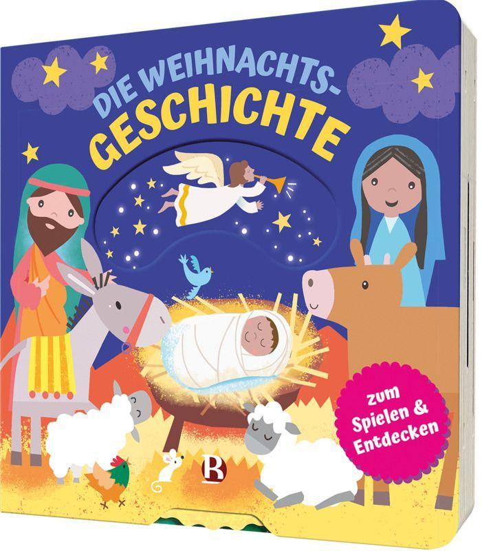 Vorderes Coverbild Die Weihnachtsgeschichte zum Spielen und Entdecken